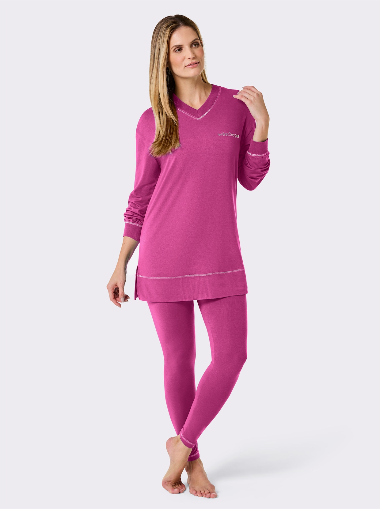 wäschepur Pyjama - magenta