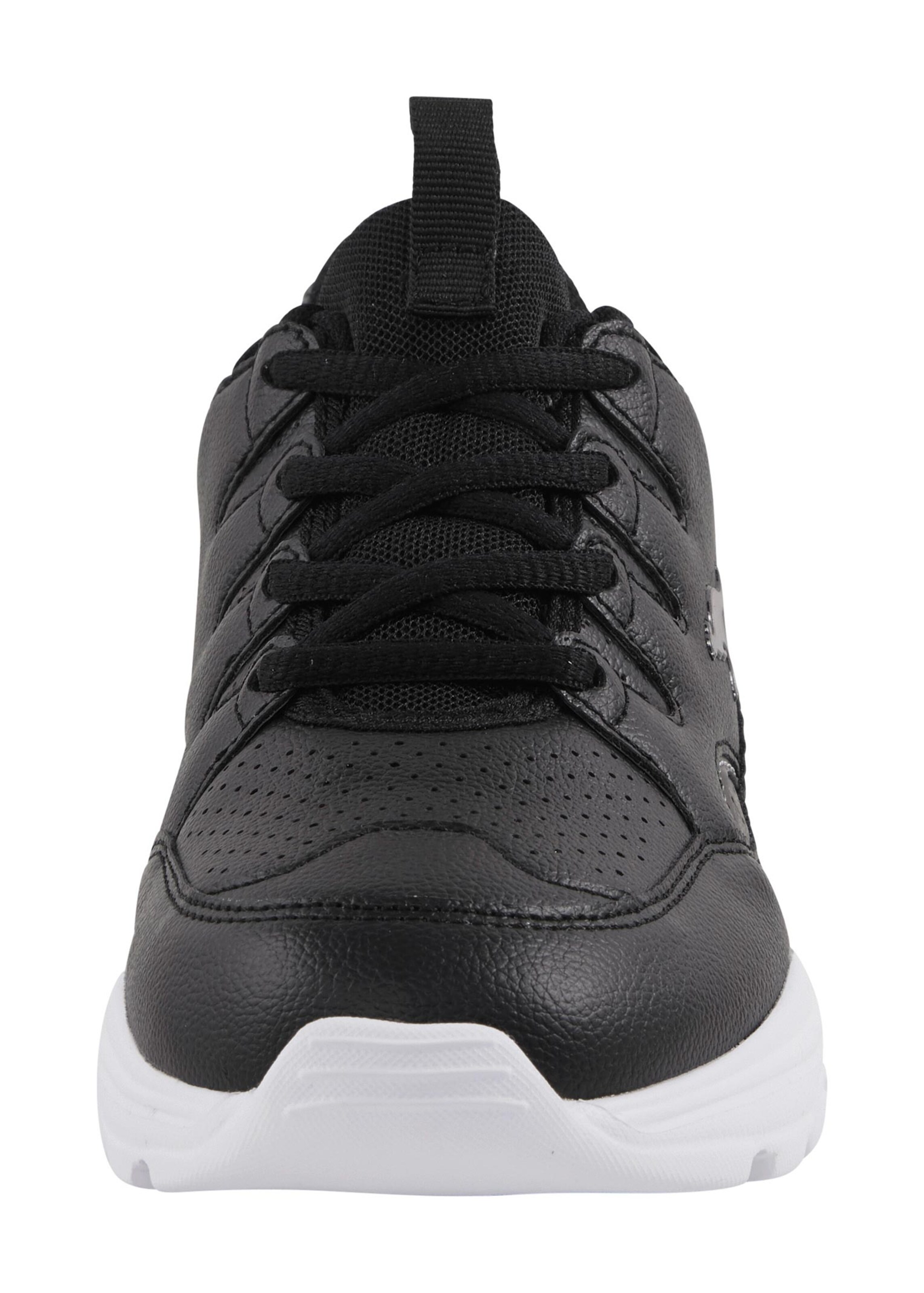 Schuhe Schnürer KangaROOS Sneaker in schwarz-silberfarben 