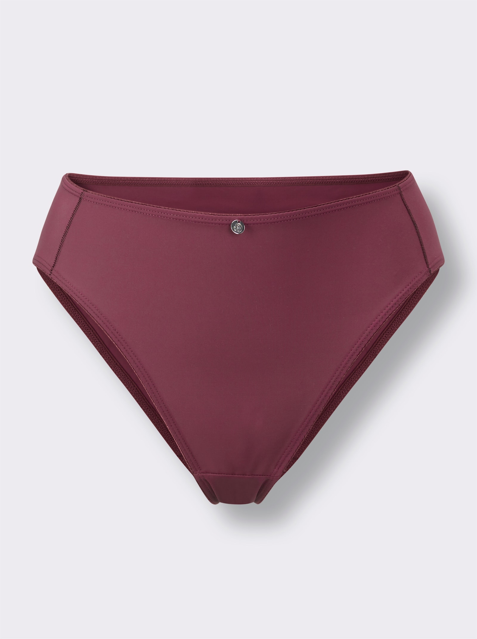 wäschepur Dámske boxerky so zvýšeným pásom - 2x bordová