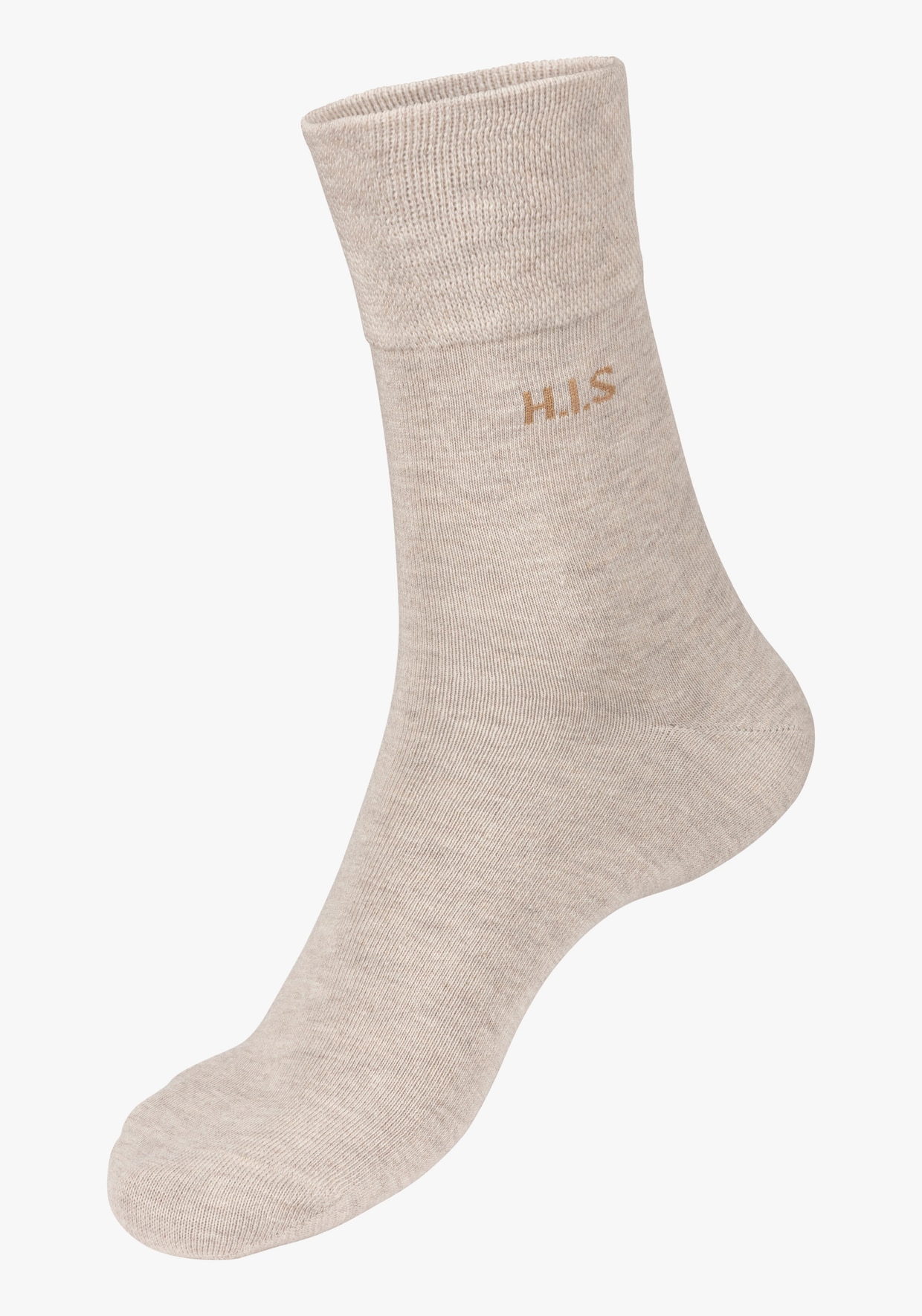 H.I.S Socken - 2x schwarz, 2x dunkelbraun-meliert, 2x dunkelbeige-meliert, 2x hellbeige-meliert, 1x rost, 2x olive, 1x khaki