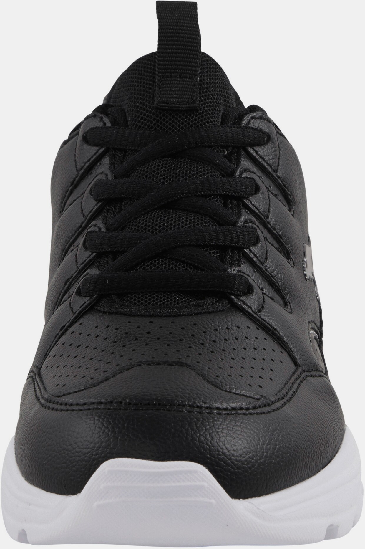 KangaROOS Sneaker - schwarz-silberfarben