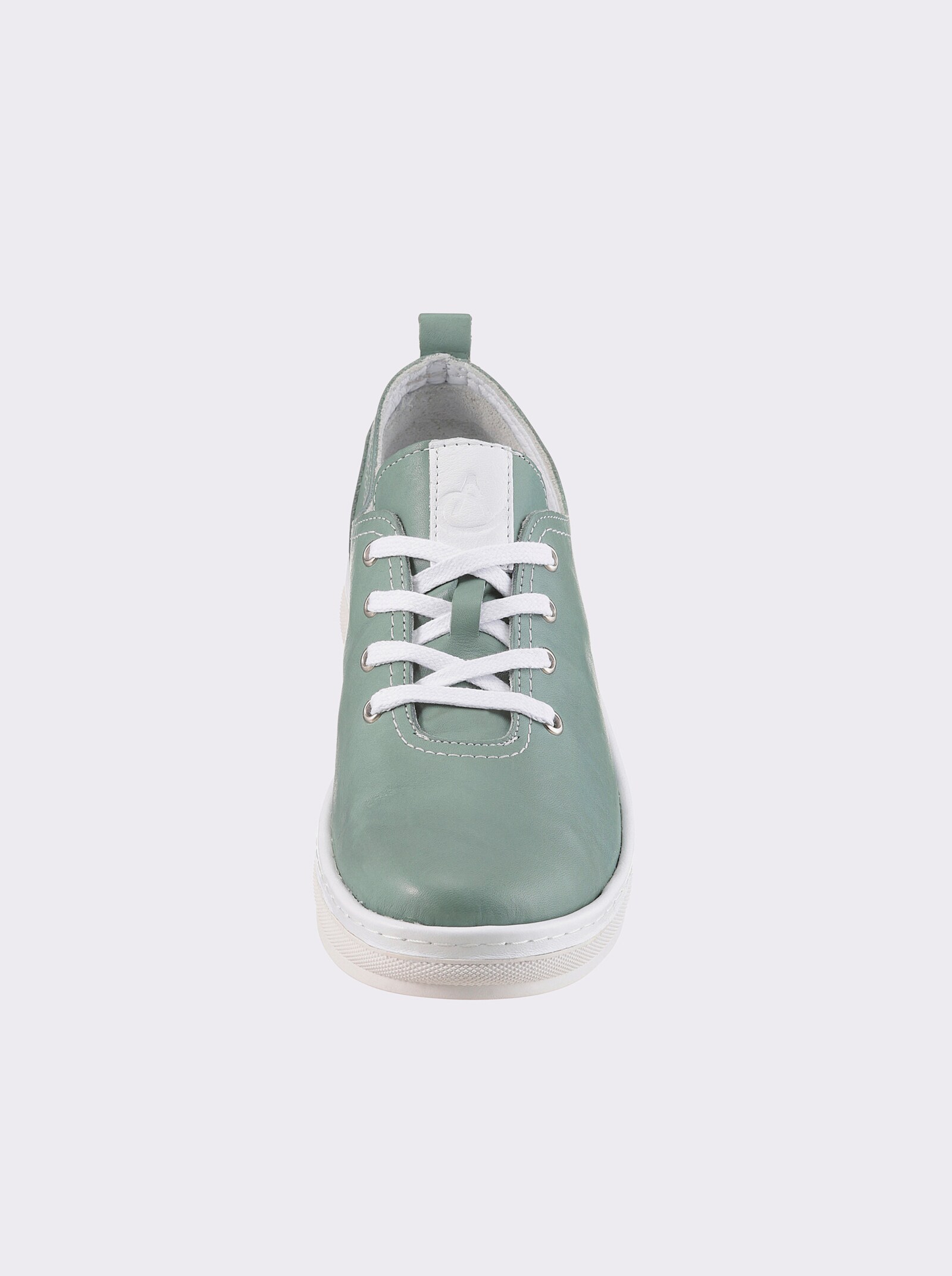 Andrea Conti Sneaker in Leder-Qualität - eucalyptus