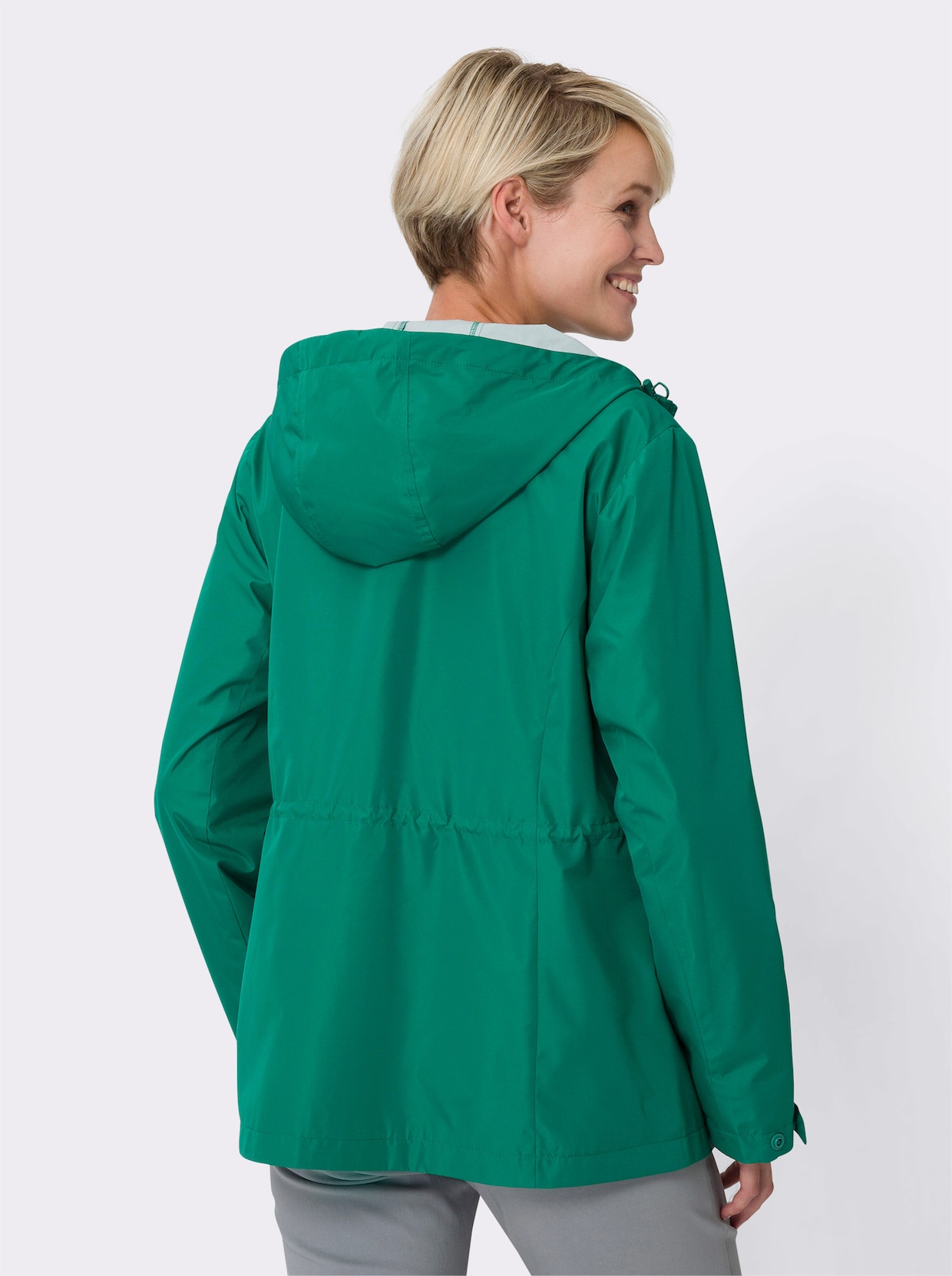 Nepromokavá bunda - zelená