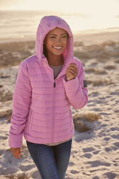 Elbsand Steppjacke - rosa