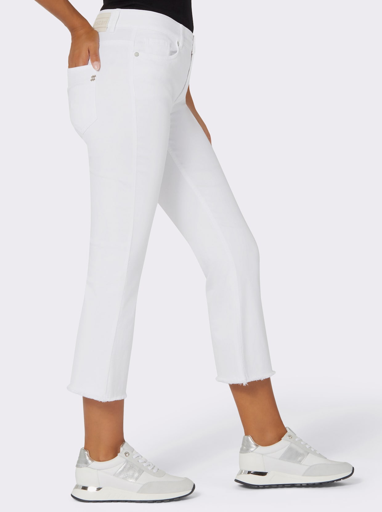 5-Pocket-Jeans - weiß
