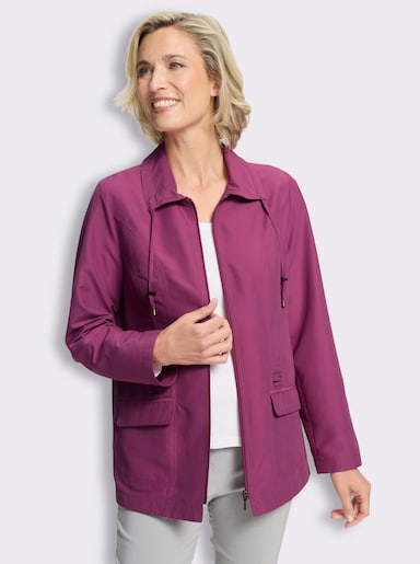 Jacke mit Raffungen im Vorderteil - erika
