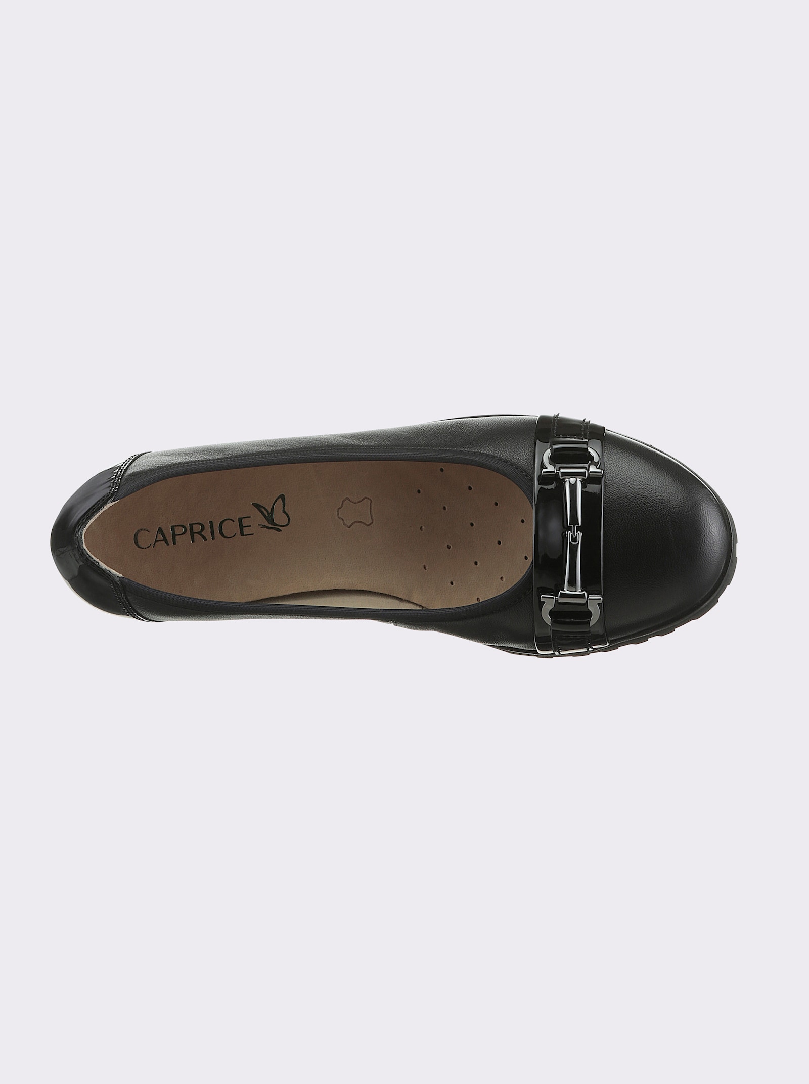 Caprice Slipper - schwarz