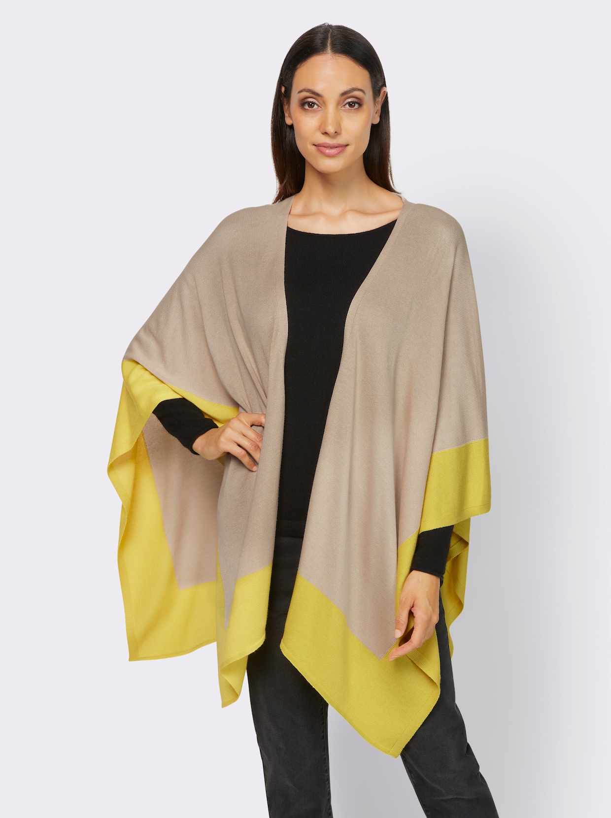 heine Cape - sable-jaune citron