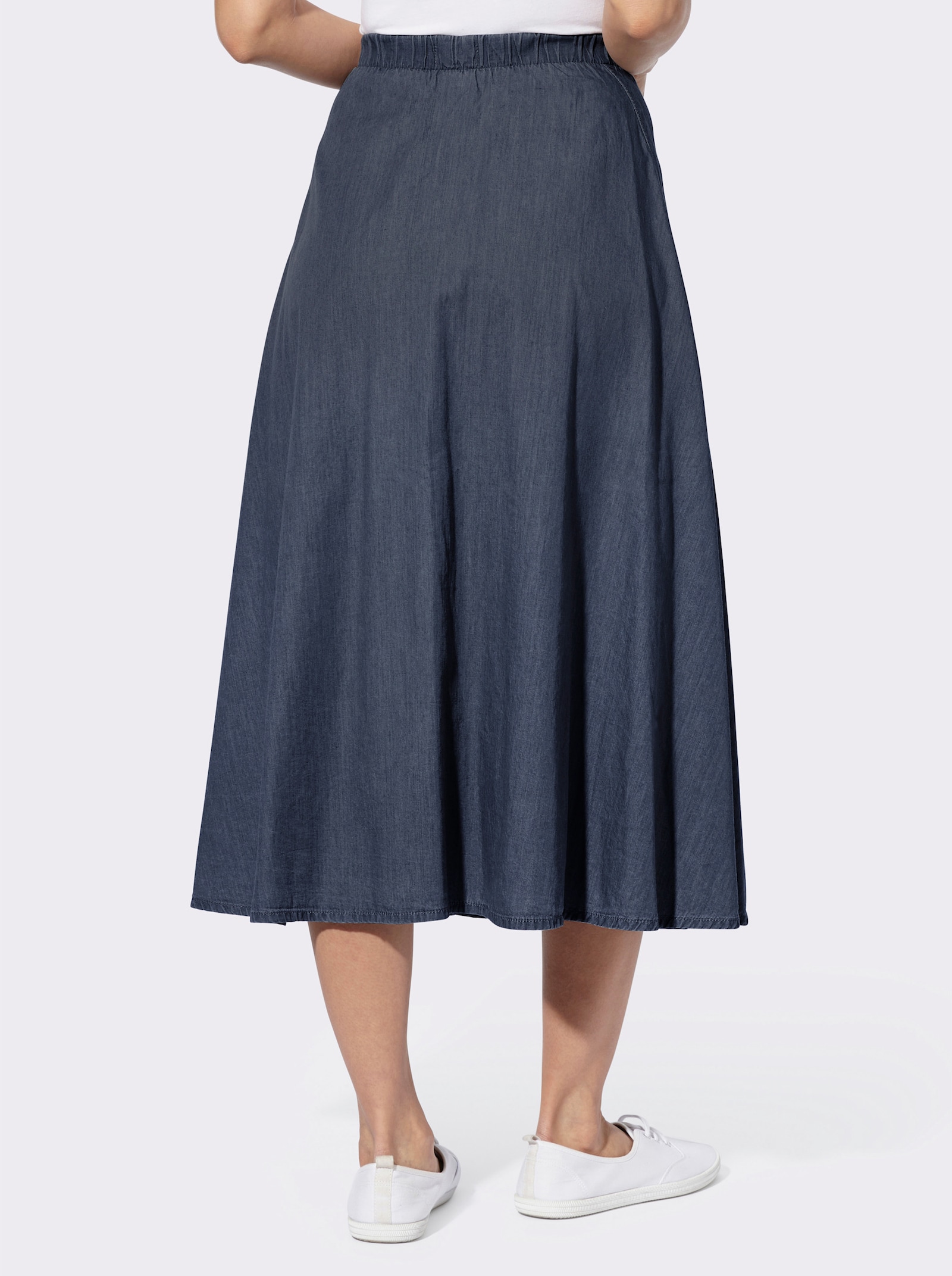 Schlupfrock in Bahnen-Form - dark blue