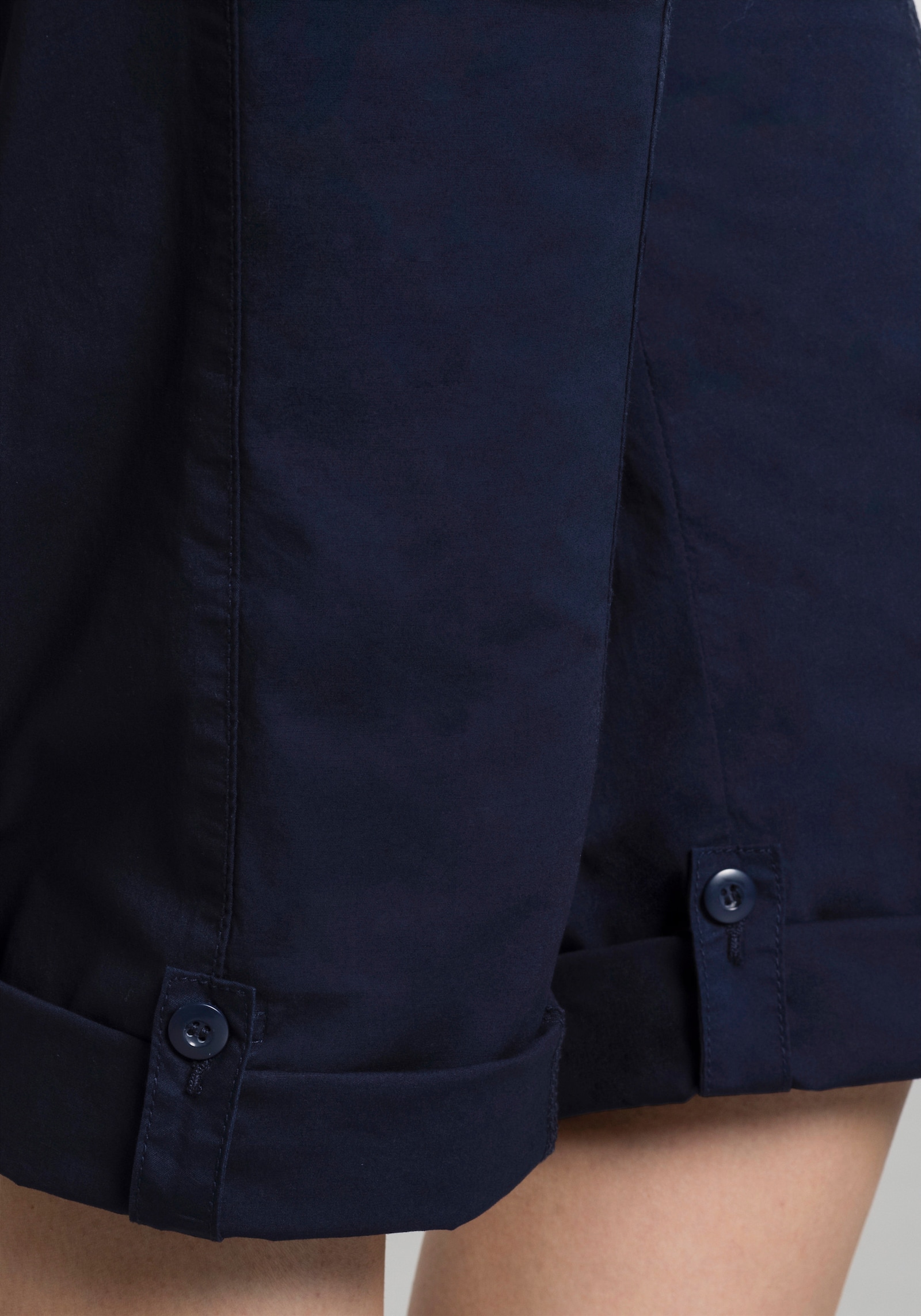 sheego Oprolbare 3/4-broek - marine