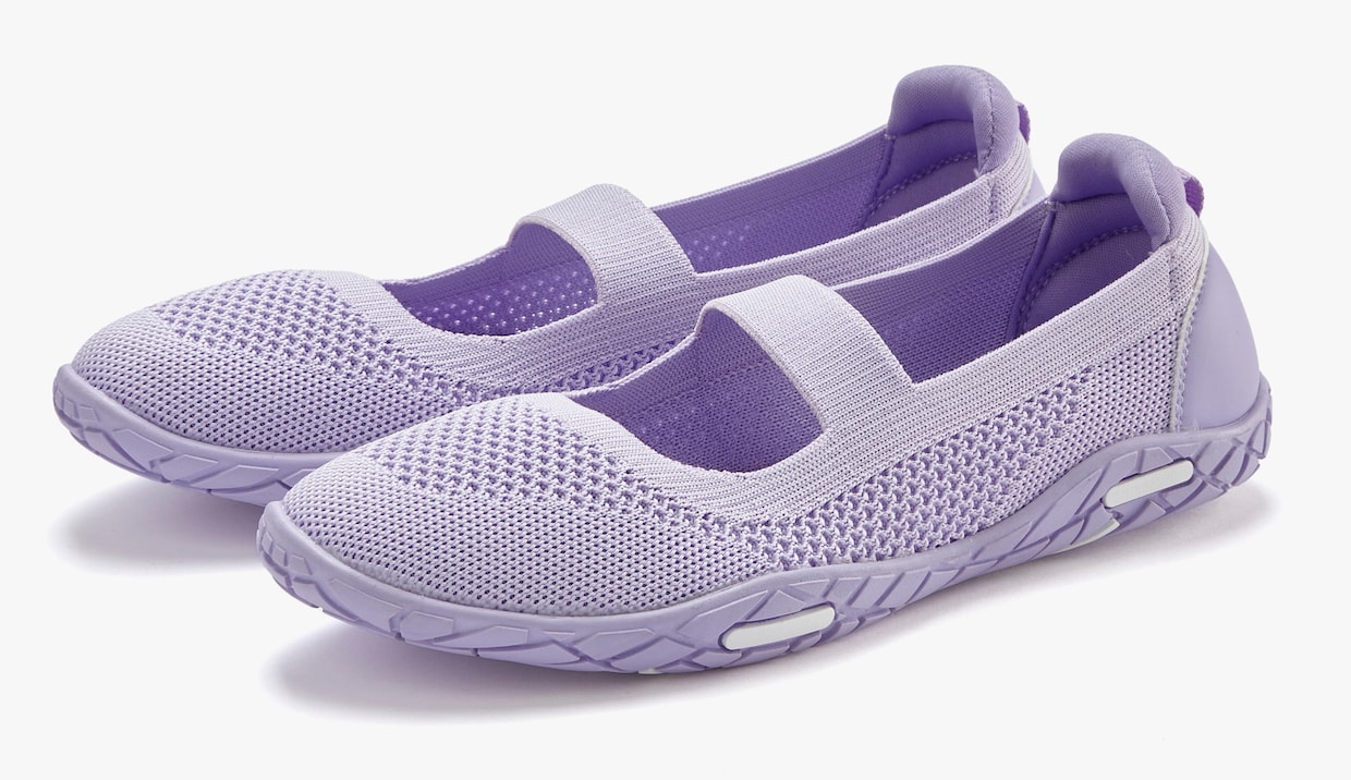 LASCANA Sneakerballerina's - lila