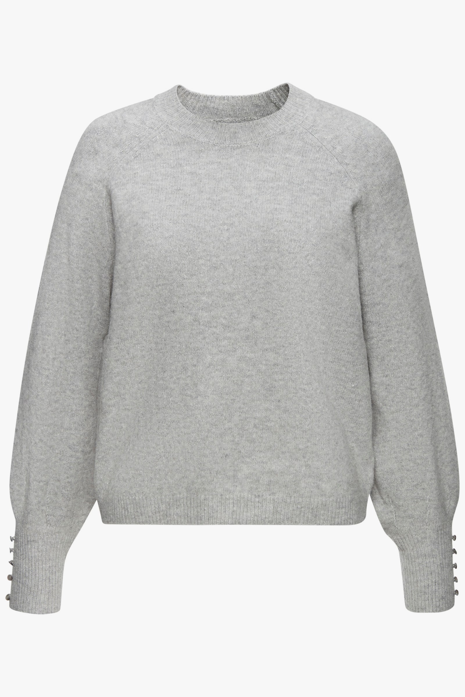 LASCANA Pull encolure ronde - gris chiné