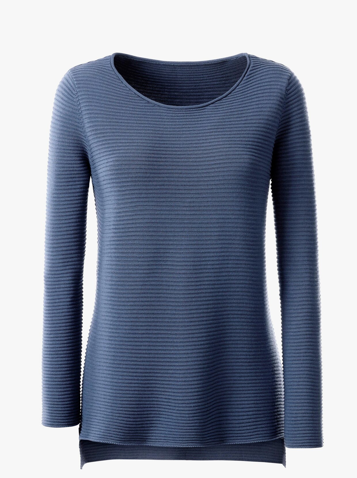 Longpullover - jeansblau