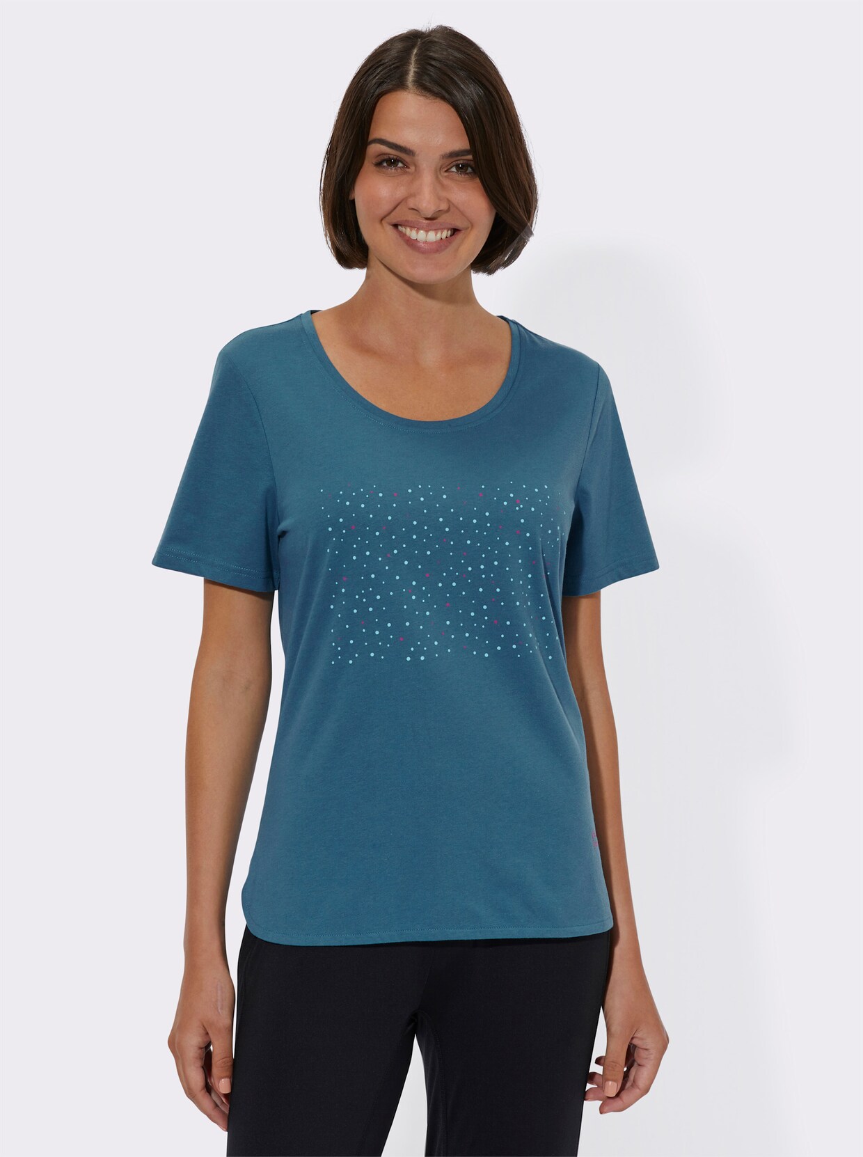 Catamaran Sports Freizeitshirt - topas-getupft