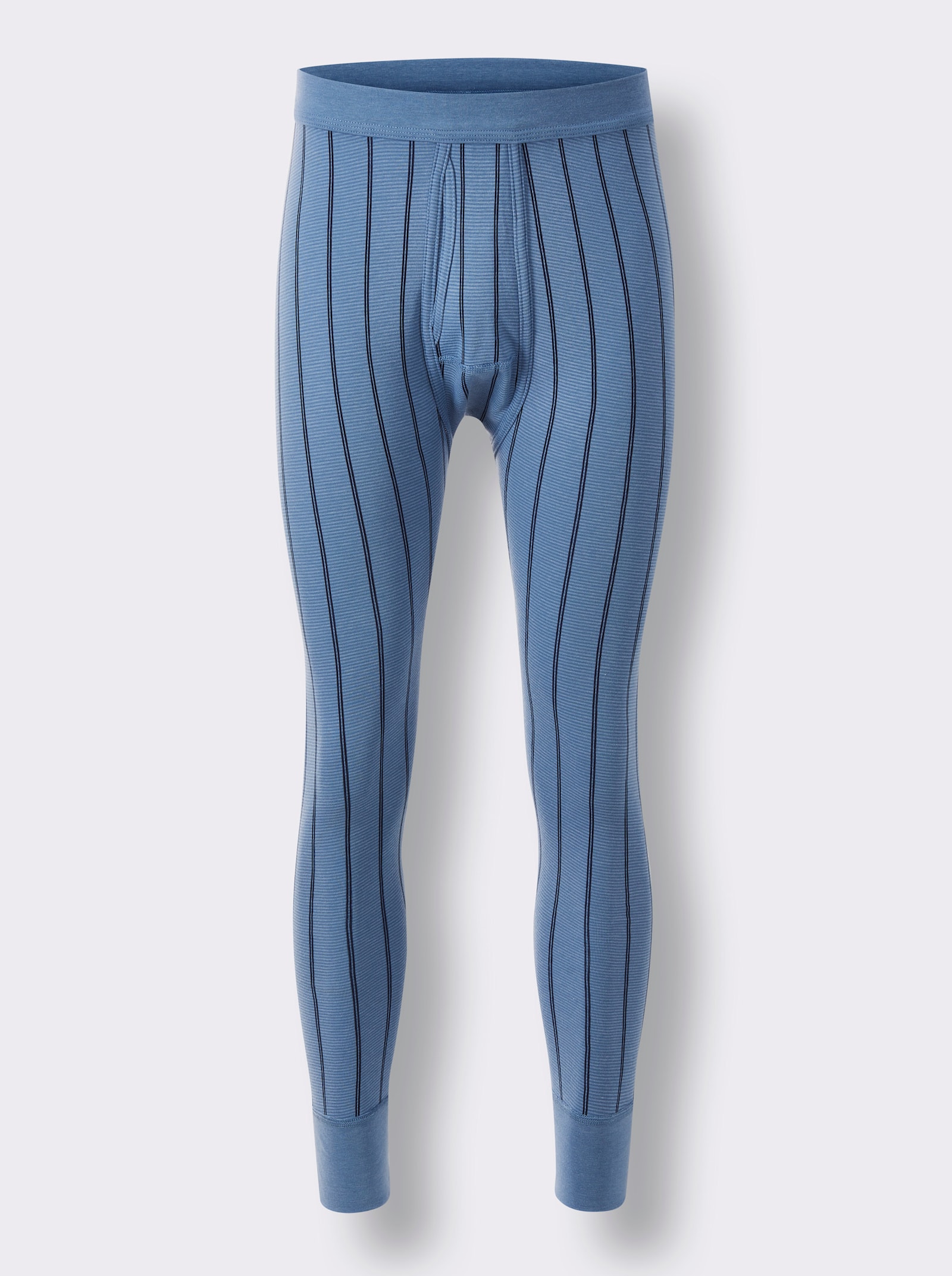 Herenlegging, lang - marine + lichtblauw