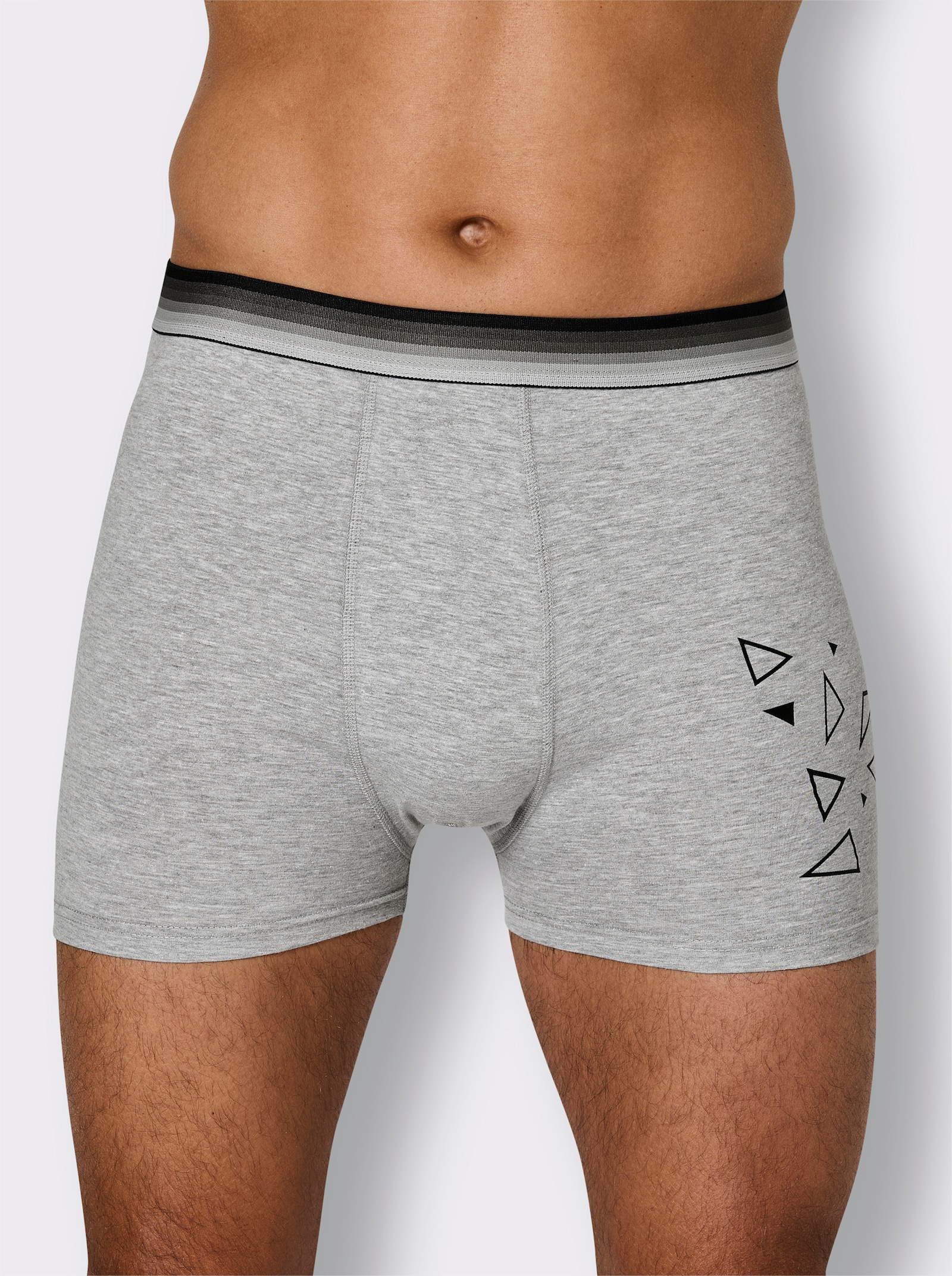 wäschepur men Pants - grau-meliert