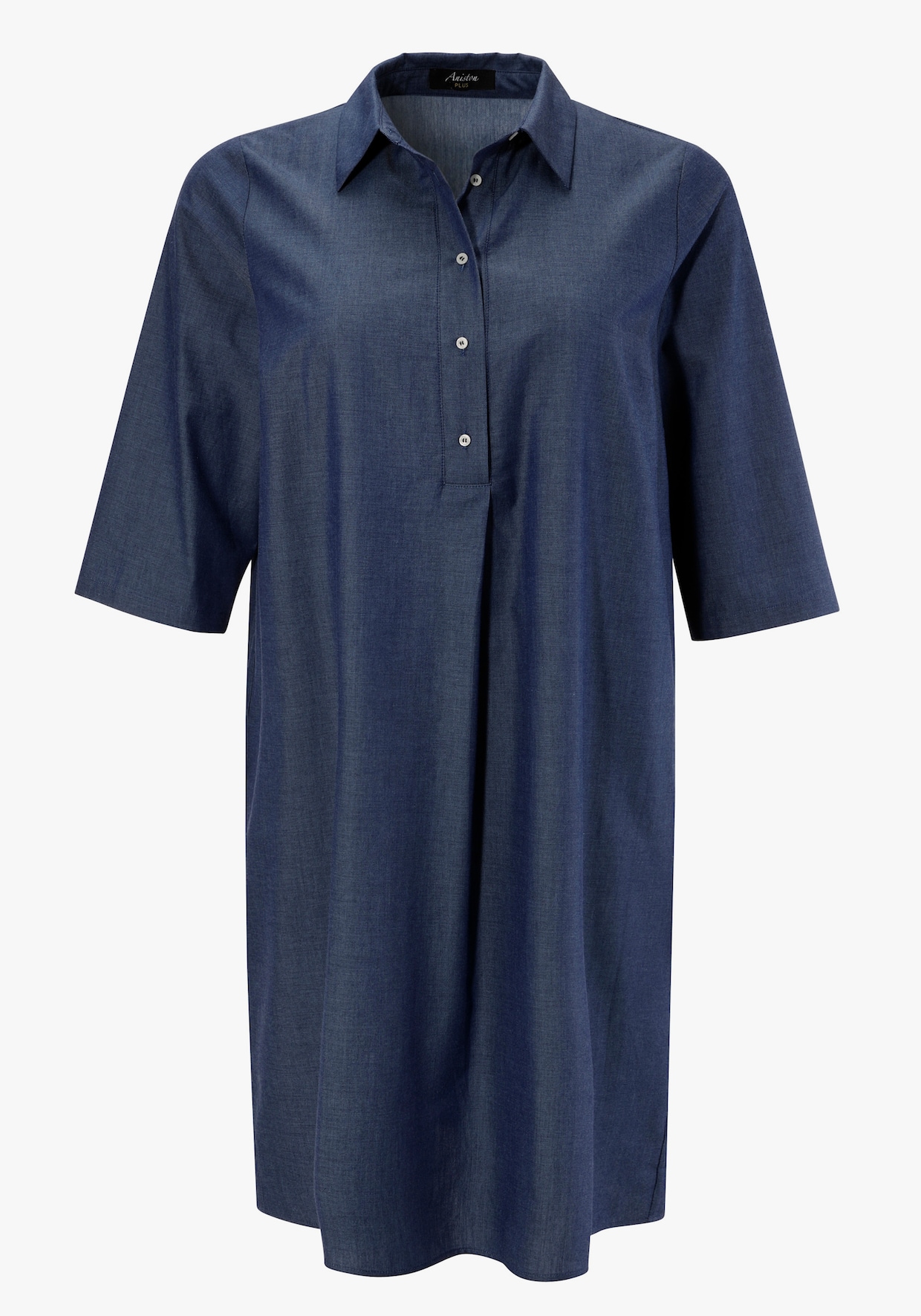 Aniston PLUS Jeanskleid - jeansblau