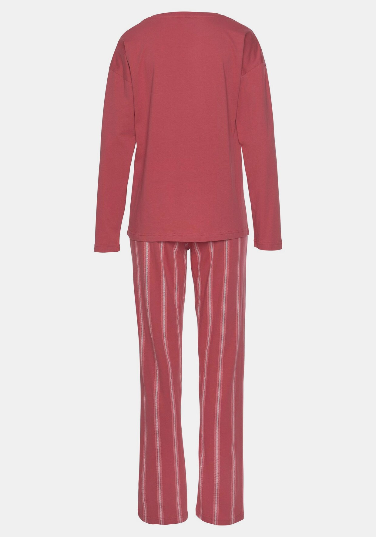 Vivance Dreams Pyjama - rood gestreept