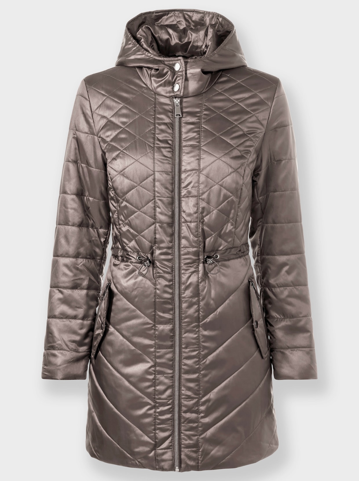 Jacke - taupe