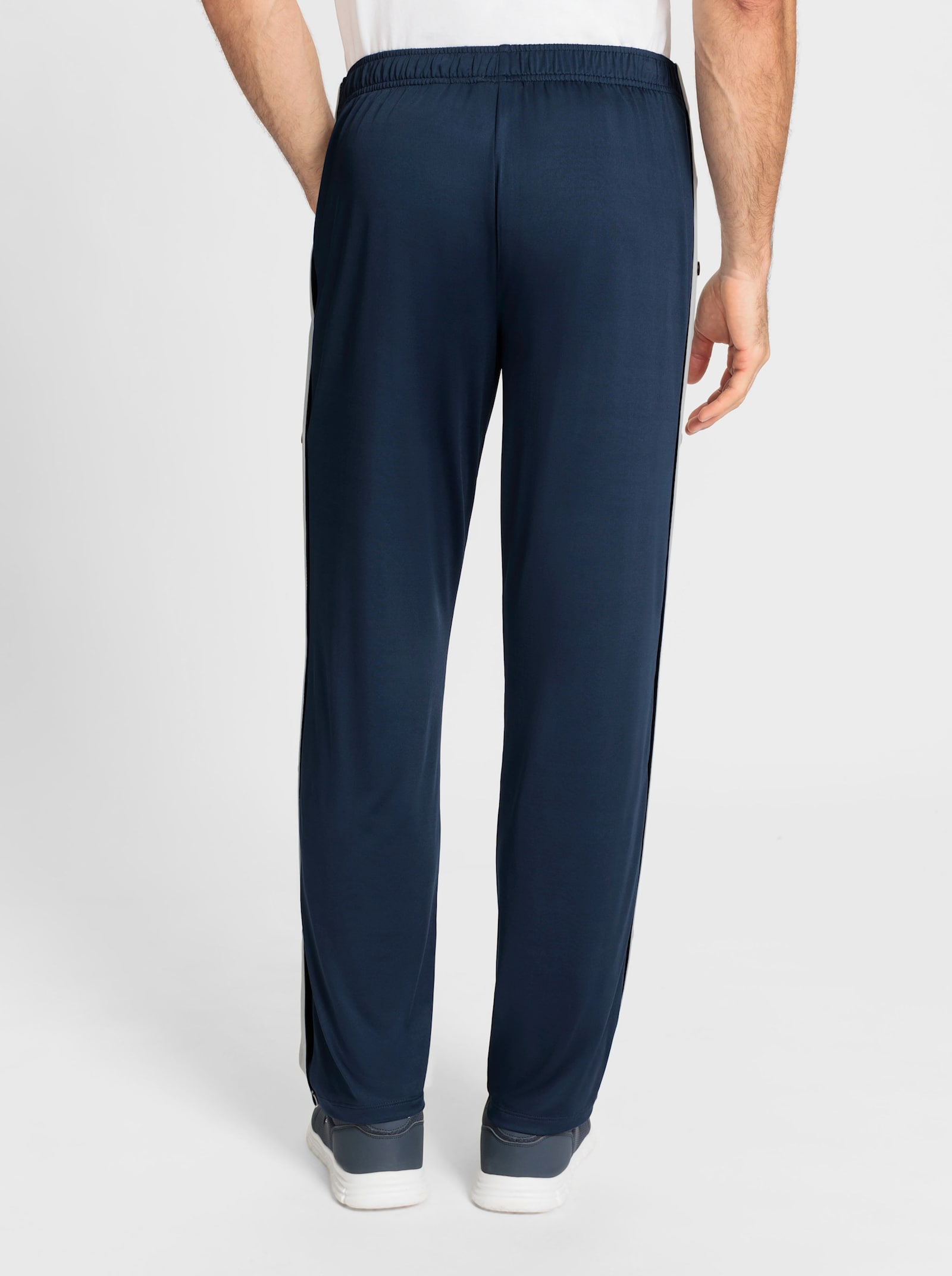 Catamaran Sports Freizeithose mit seitlicher Druckknopfleiste - dunkelblau