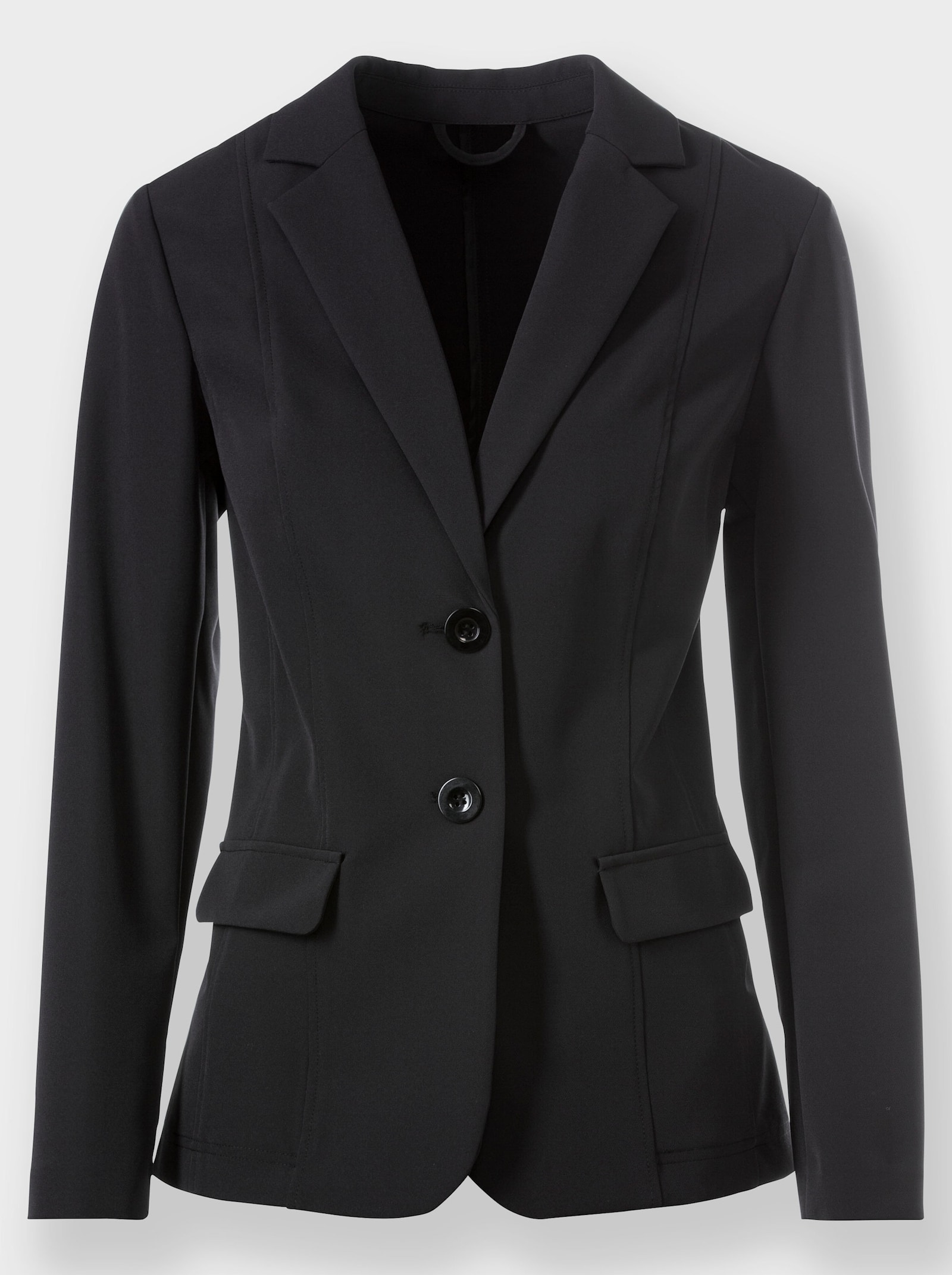 heine Hosenanzug mit breitem Rundum-Dehnbund - schwarz