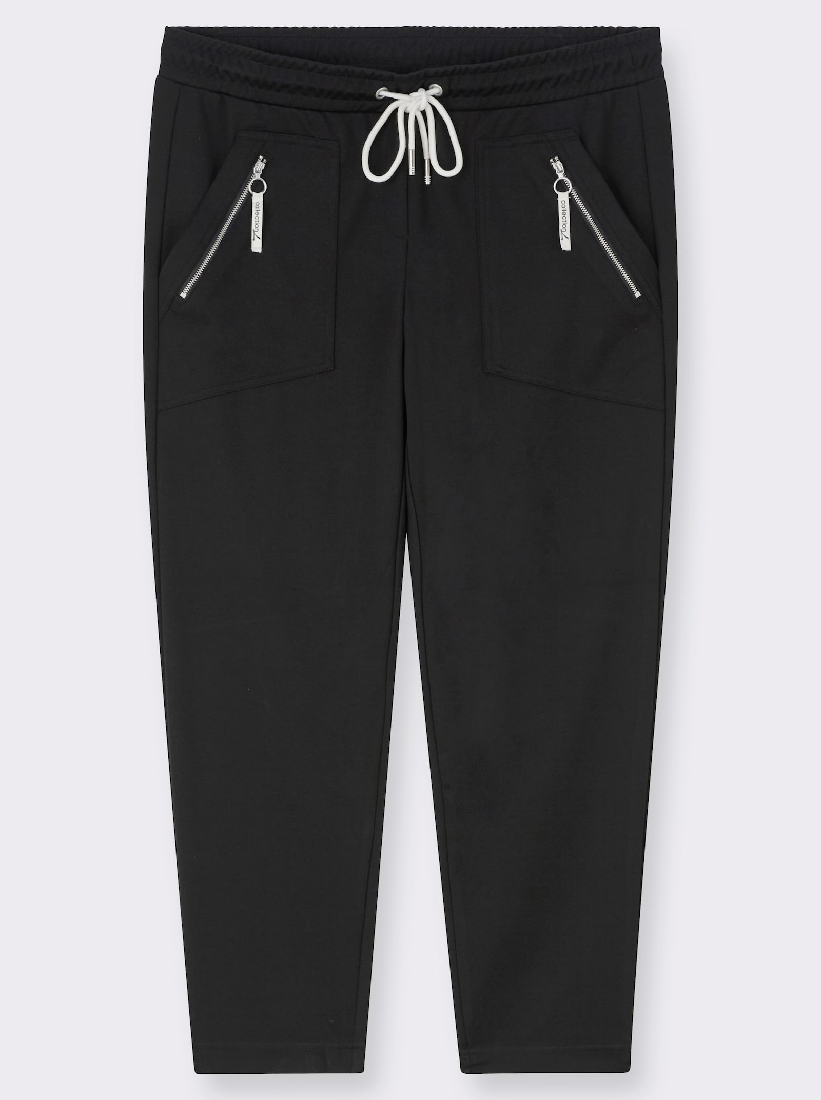 Schlupfhose in Stretch-Qualität - schwarz