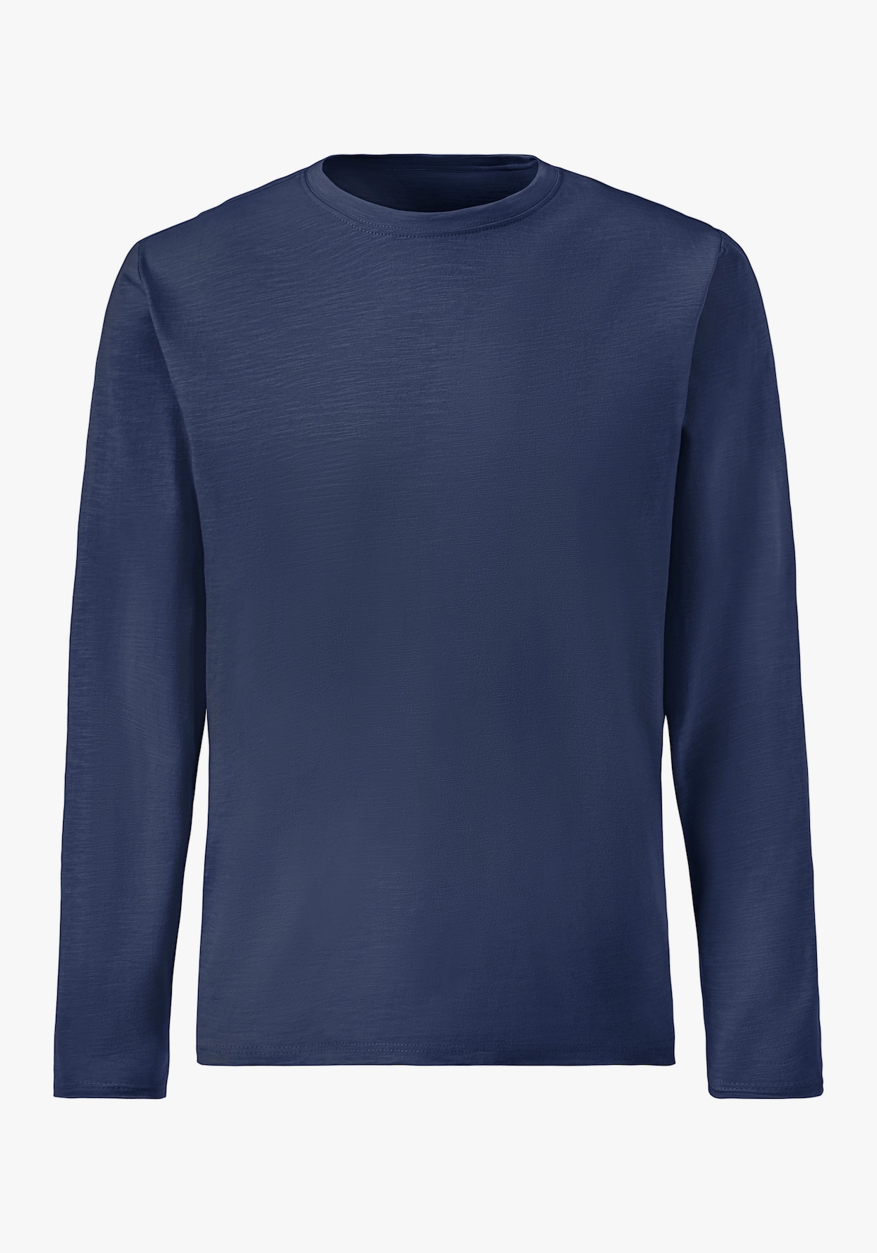 Langarmshirt - blau / grau