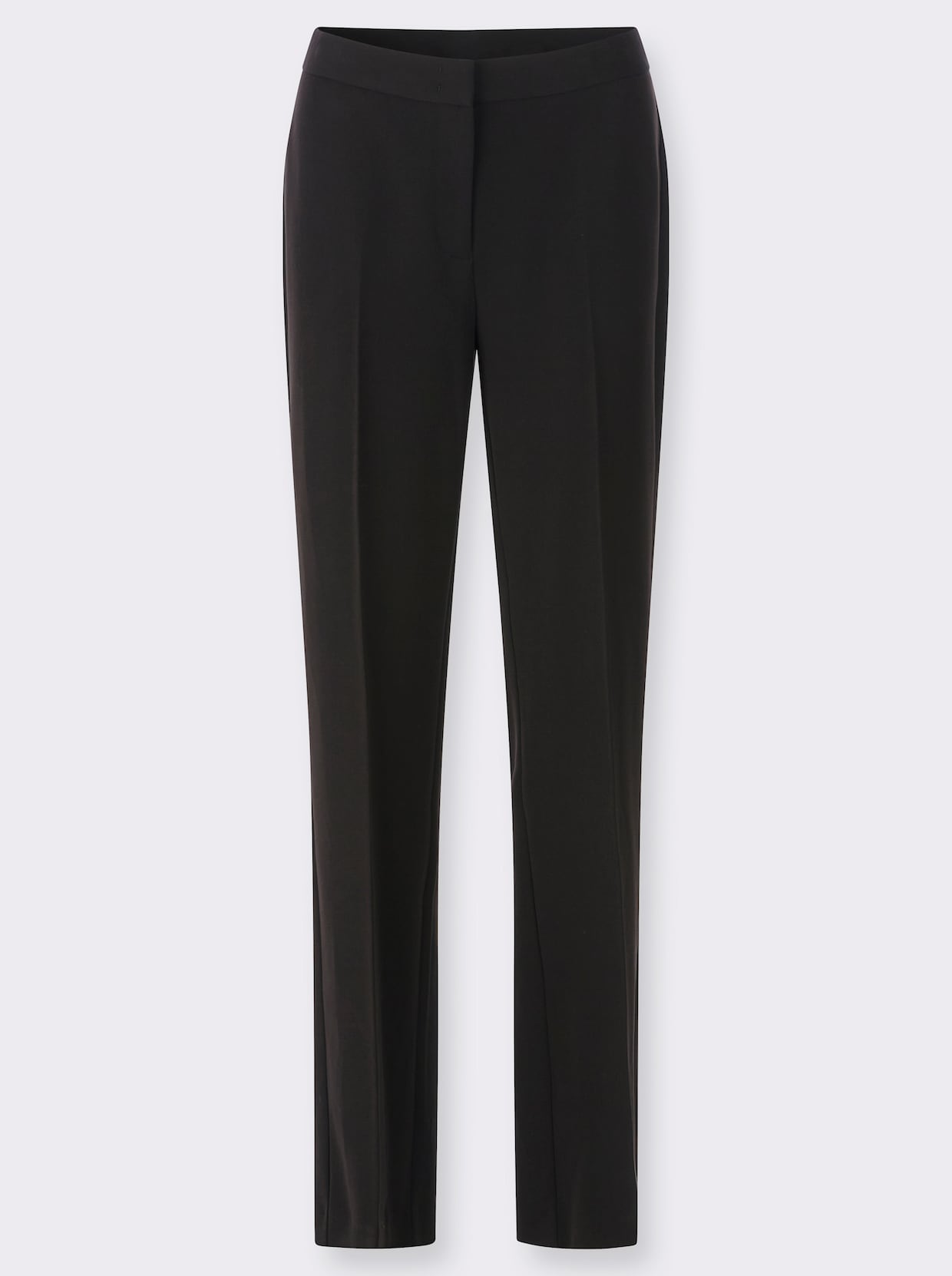 Hose mit weitem Bein - schwarz