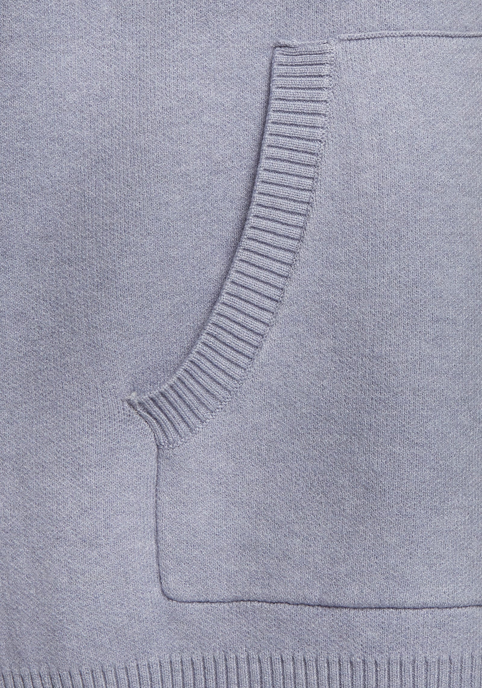 Elbsand Hoodie - rauchblau meliert