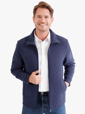 Fleece-Jacke - marine