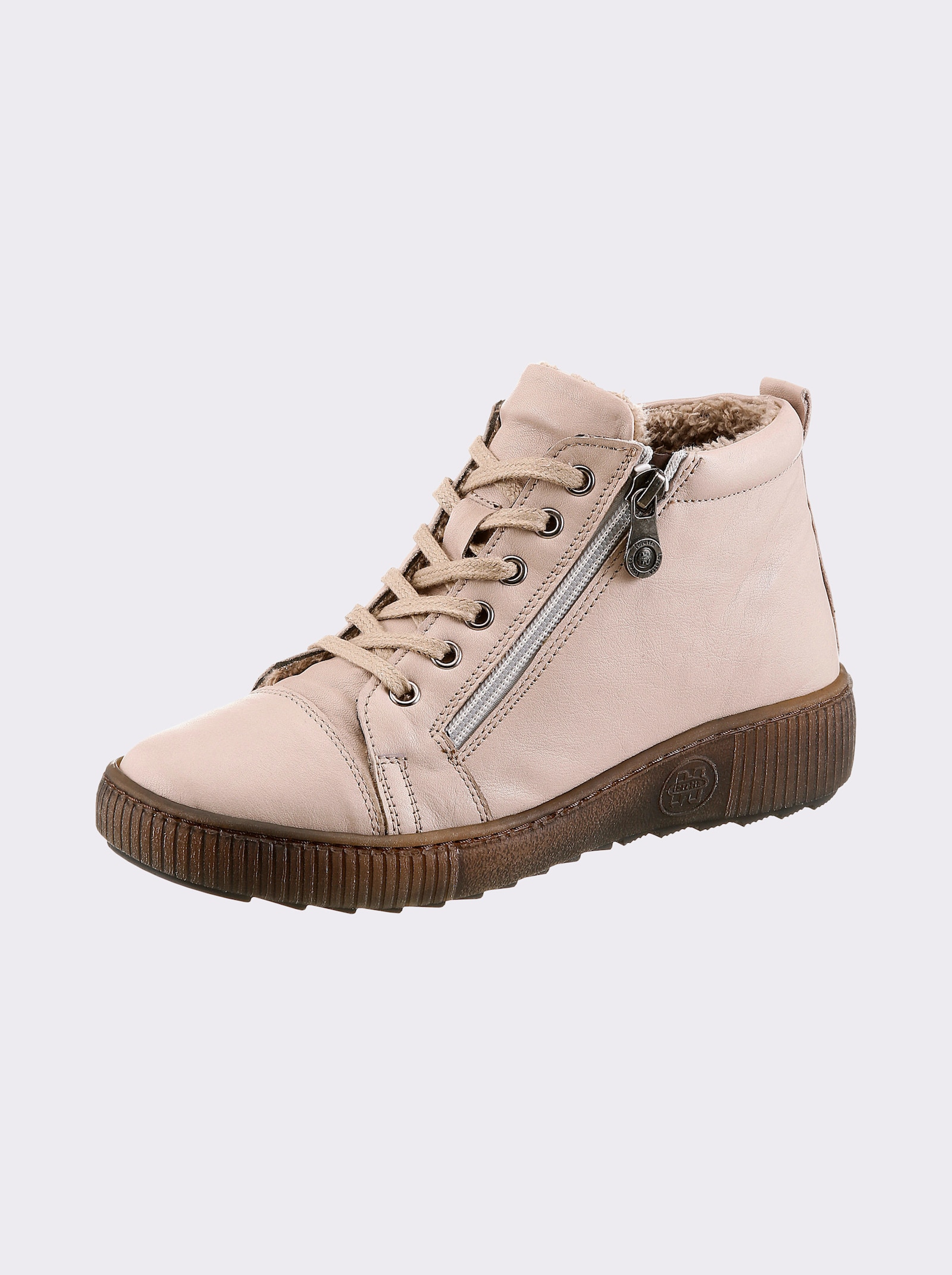 airsoft modern+ Stiefelette mit Innenfutter - elfenbein