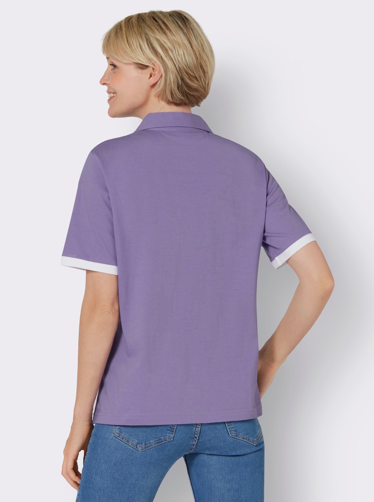 Poloshirt - lavendel