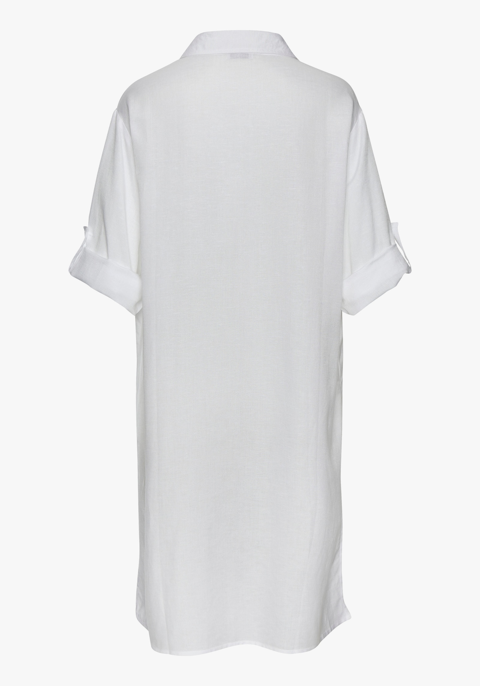 LASCANA Chemisier long - blanc