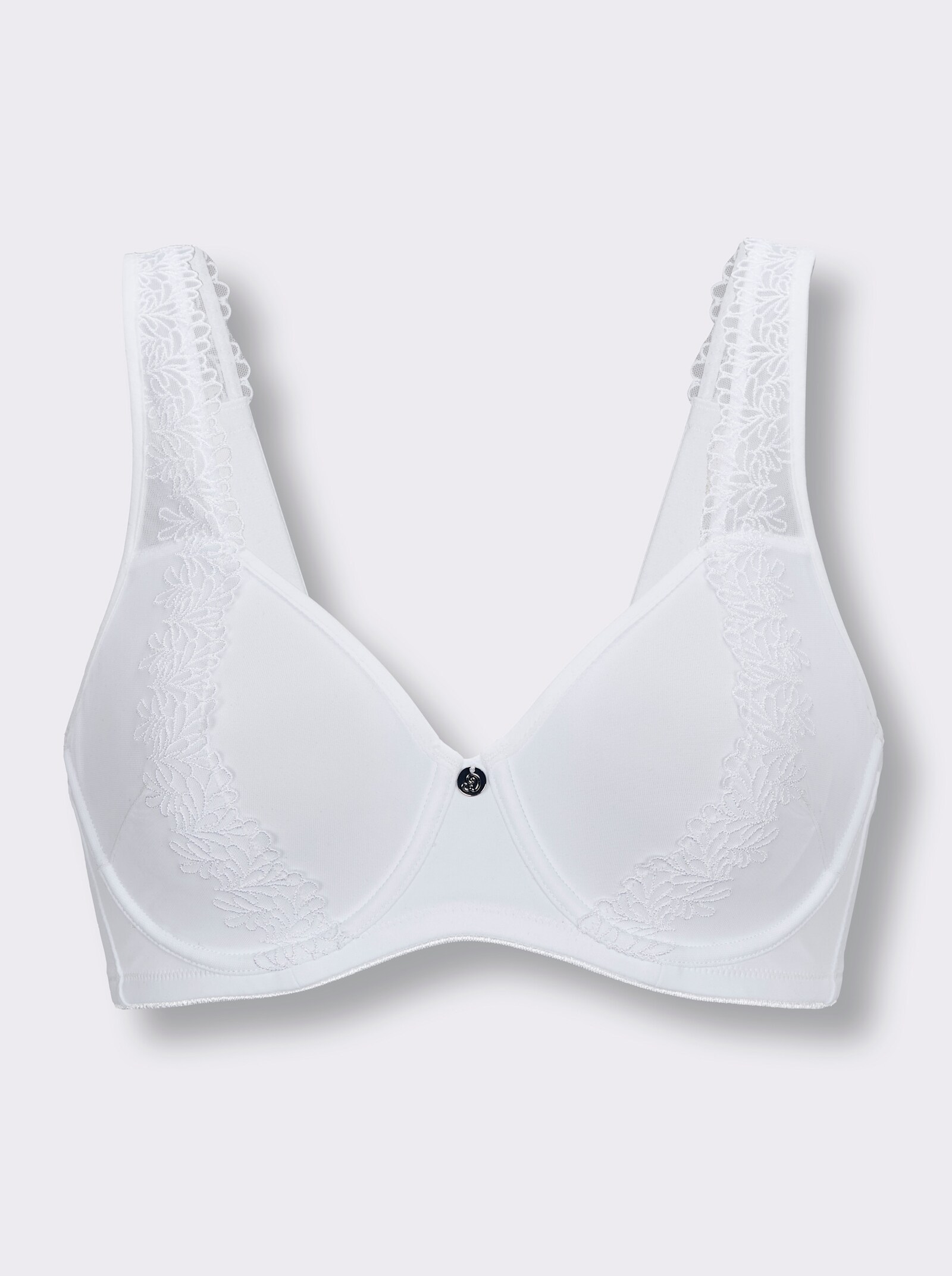wäschepur Bügel-BH mit gemoldeten Cups - weiß