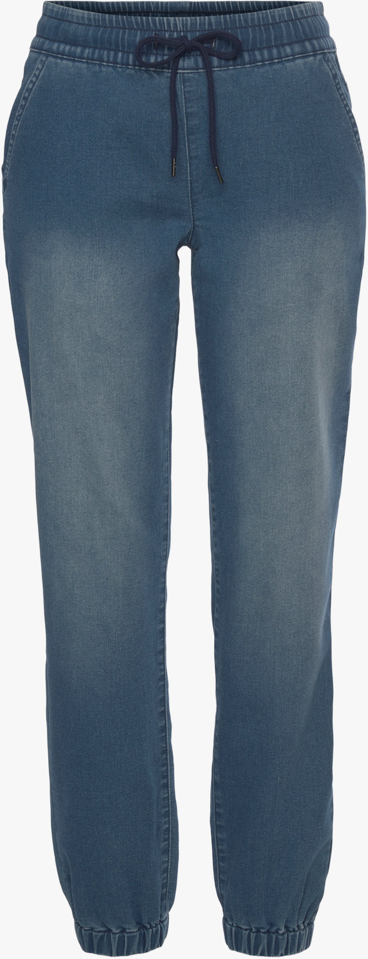 H.I.S Joggingbroek - blauw/washed