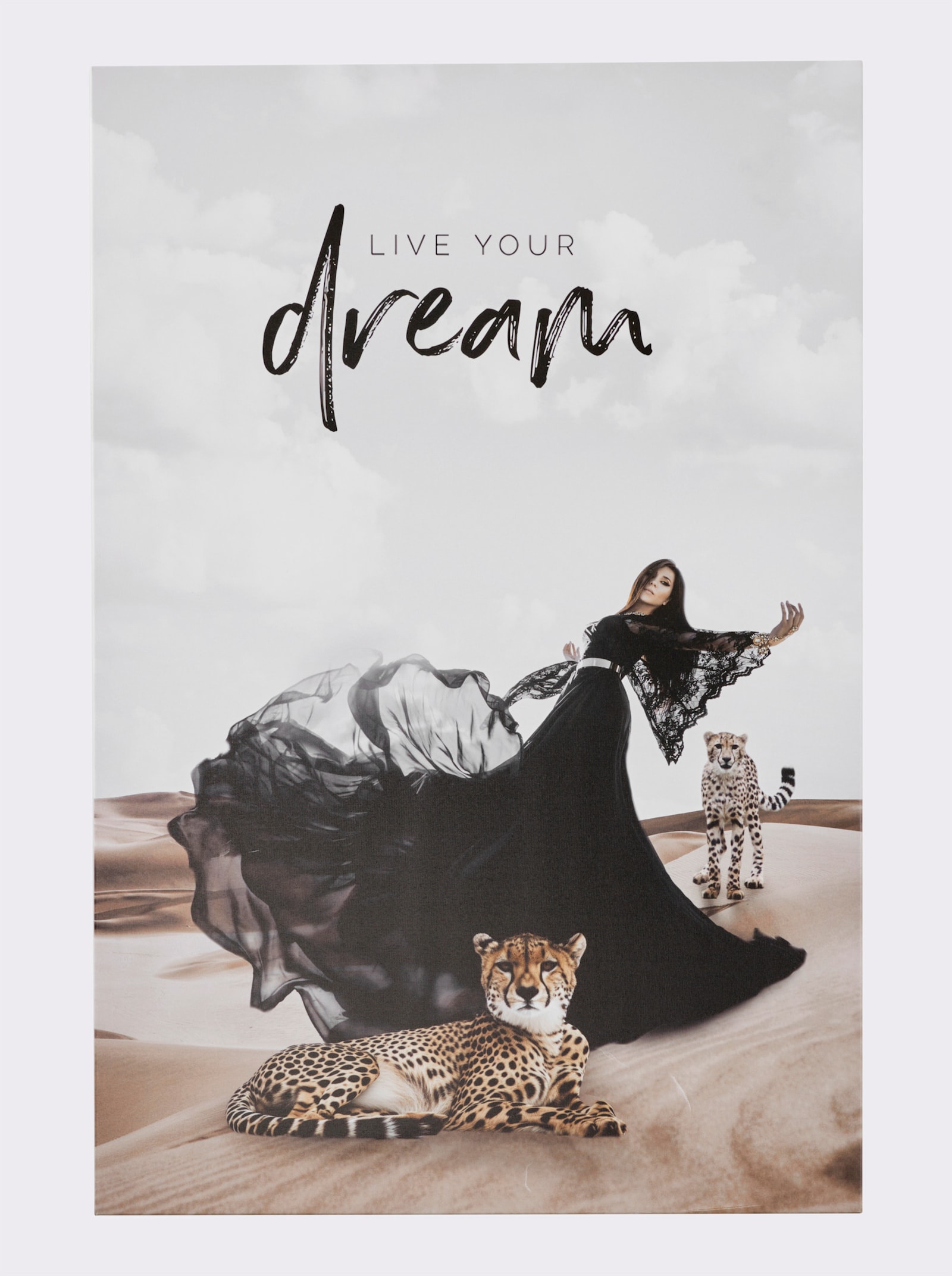 Impressionen Bild - schwarz