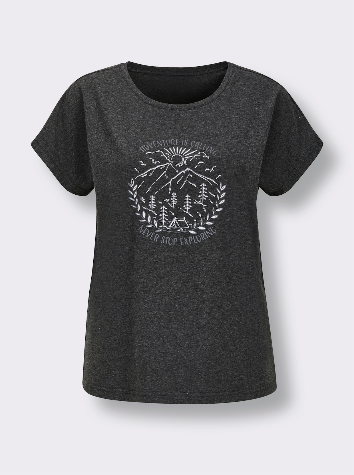 Catamaran Sports Freizeitshirt - graphit-meliert