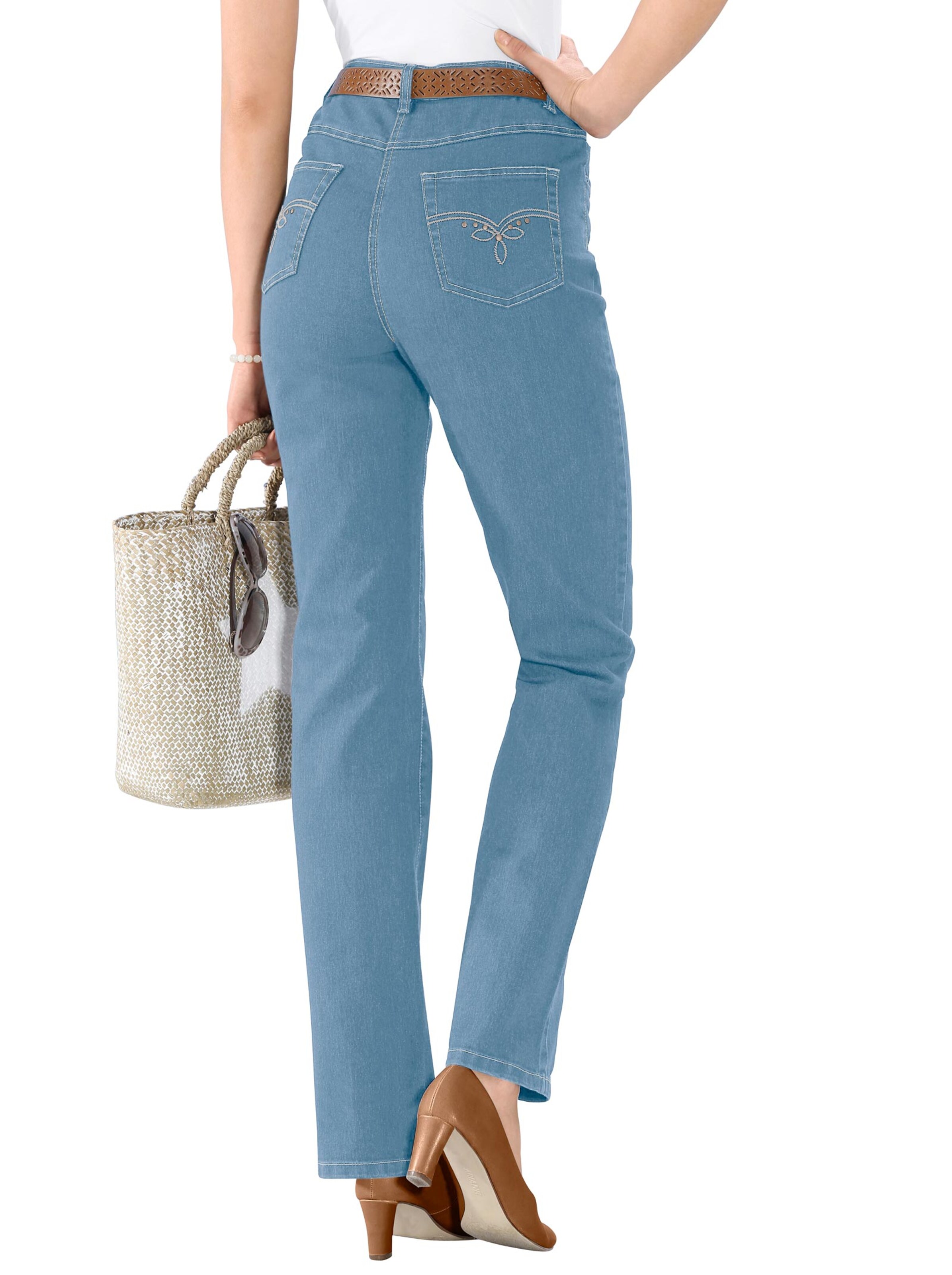 Jeans - blue-bleached