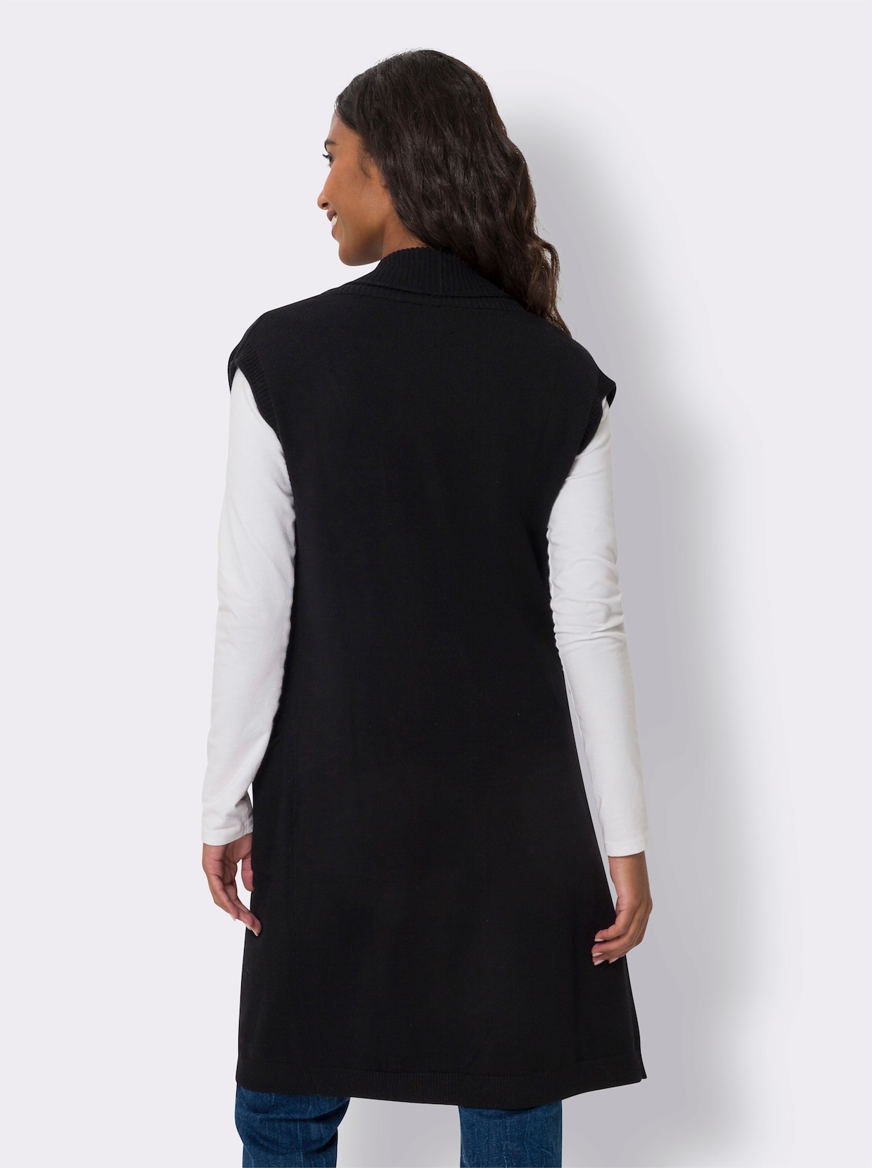 heine gilet en tricot - noir