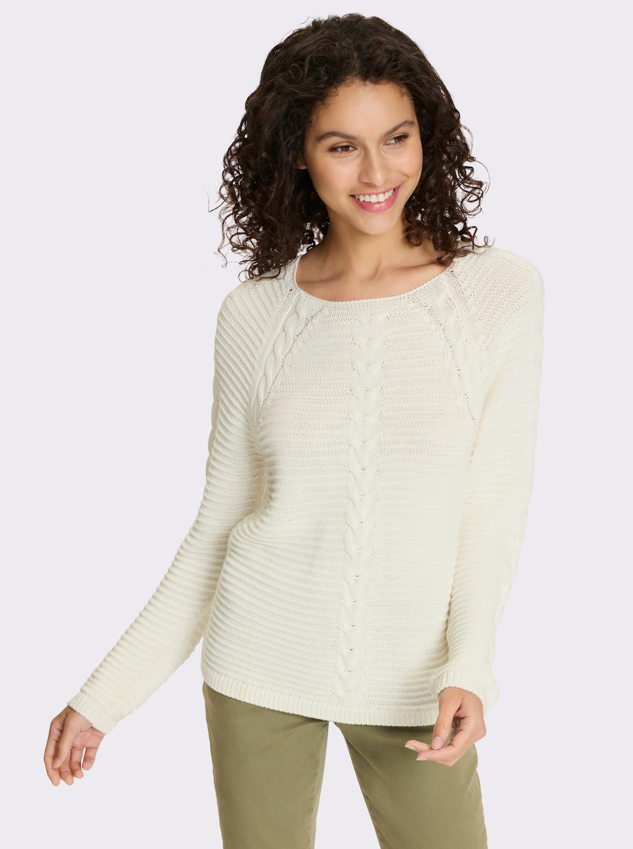 heine Pullover - ecru