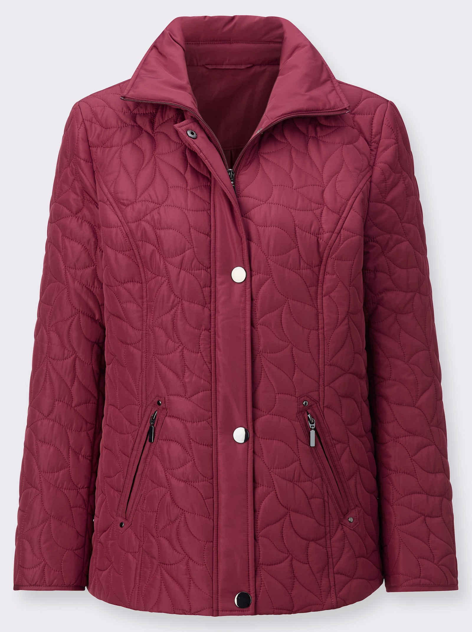 Steppjacke in wärmender Qualität - bordeaux