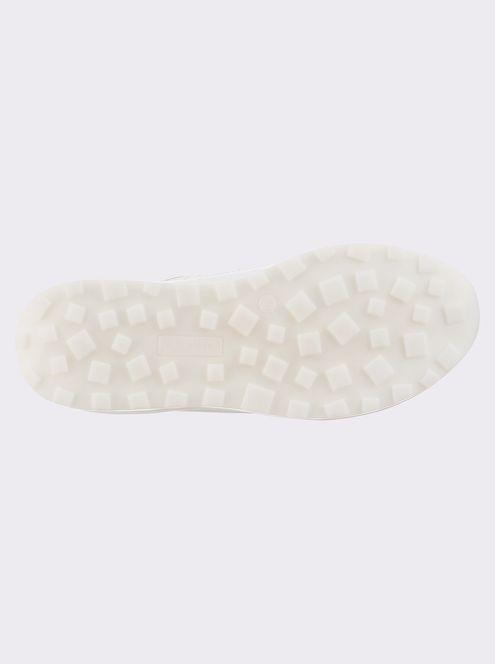 Caprice Sneaker mit Mesh-Netz - weiß