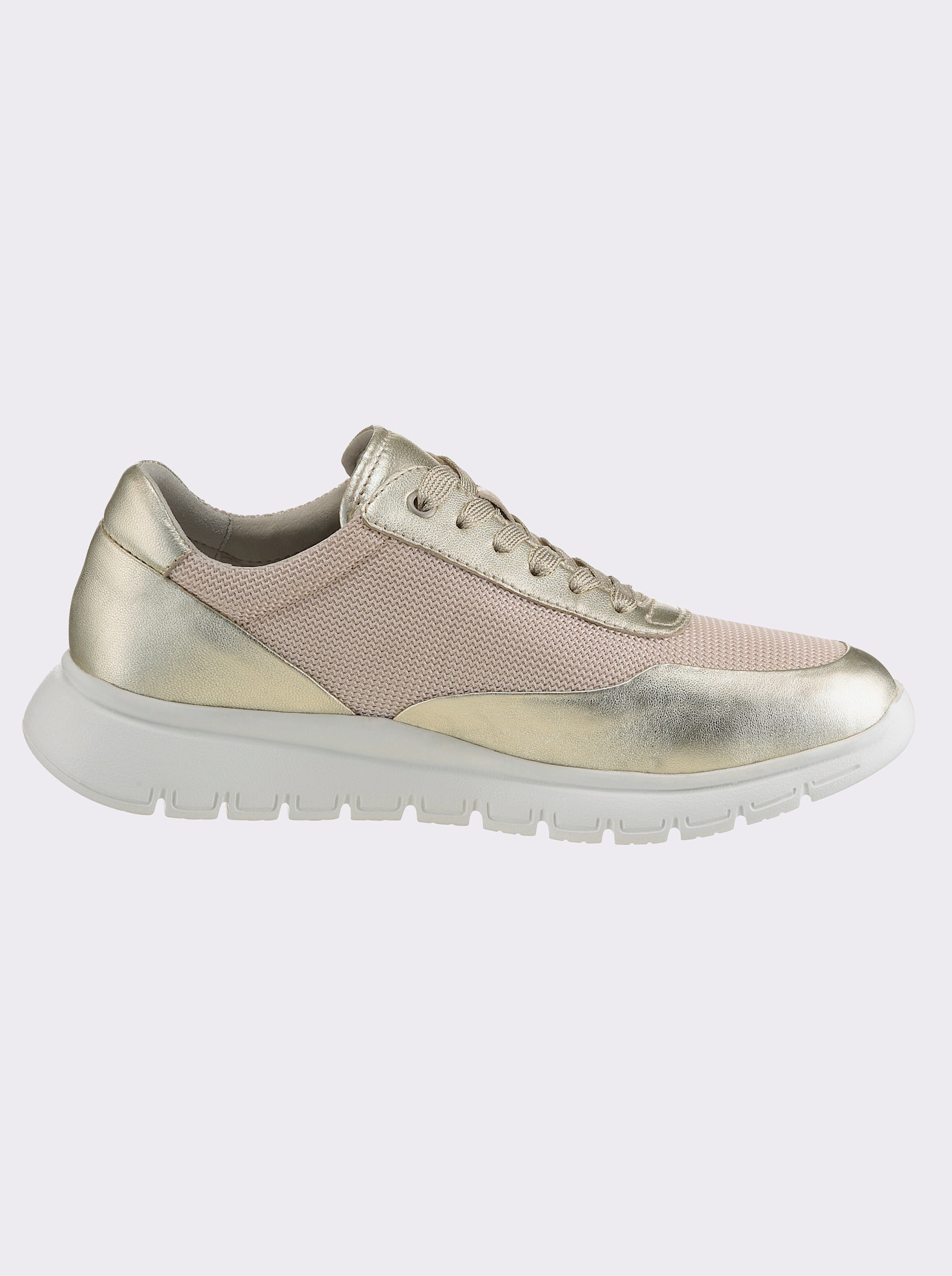 heine Sneaker - goldfarben-sand