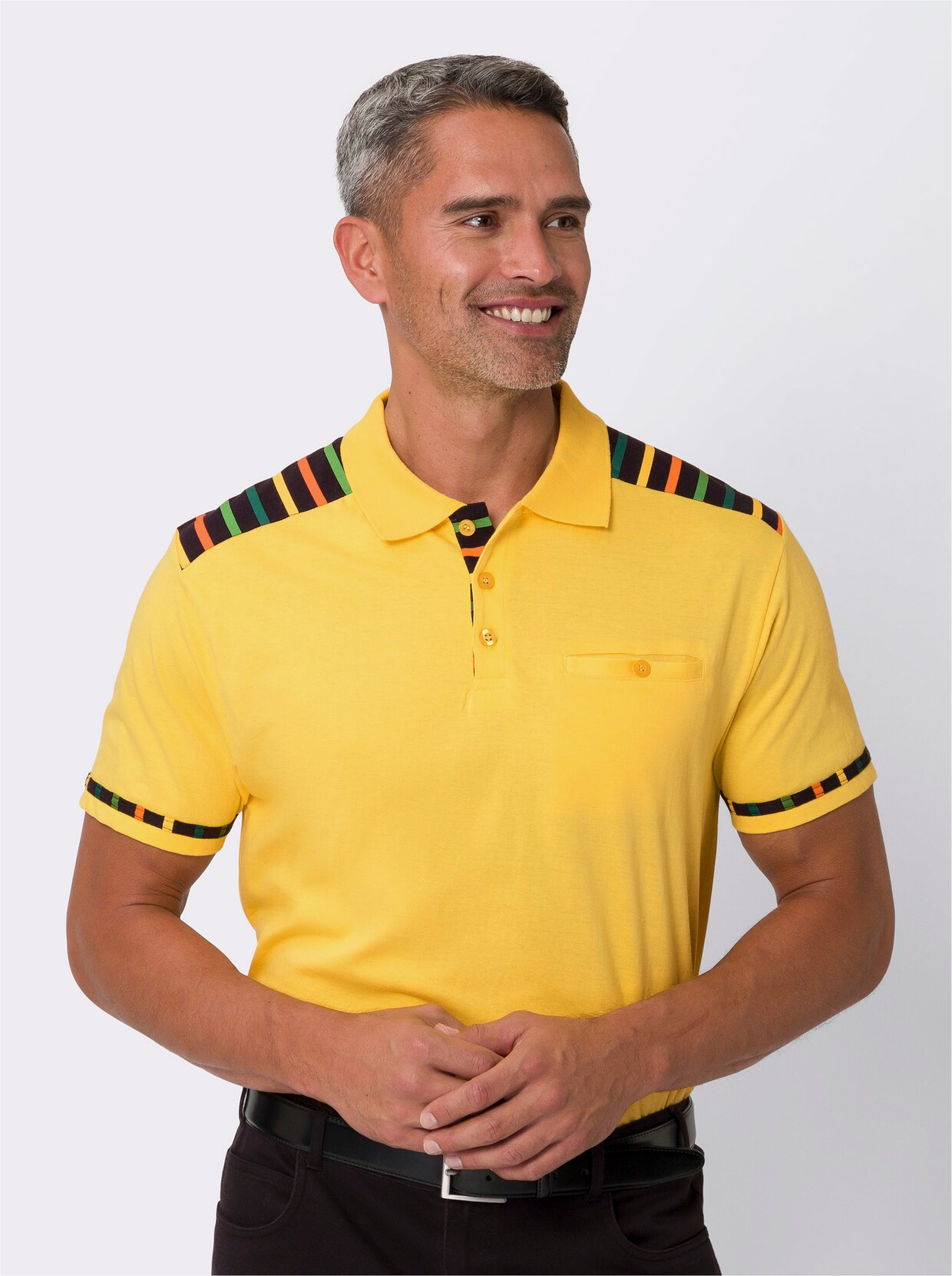 Poloshirt - geel