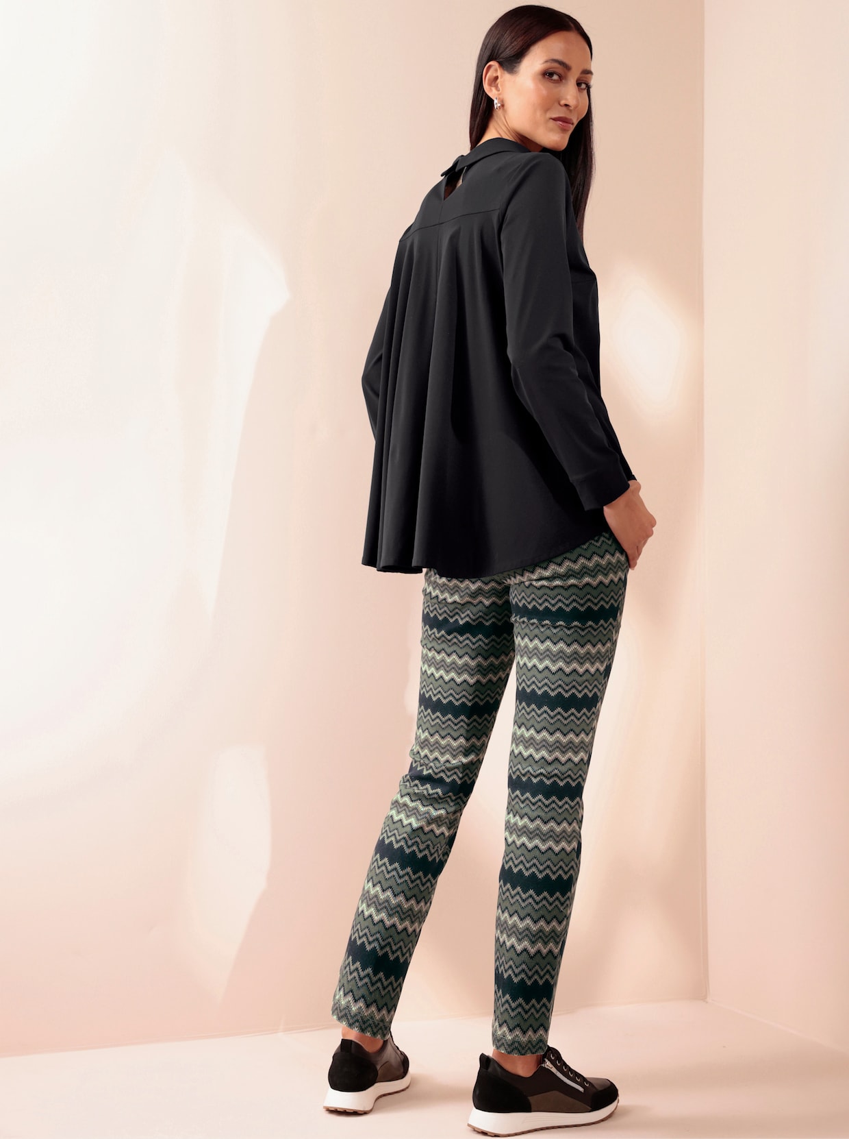 heine Blouseshirt - zwart