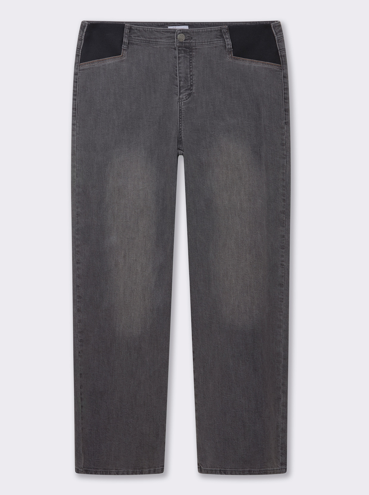 sheego Jeans - anthrazit-grey-denim