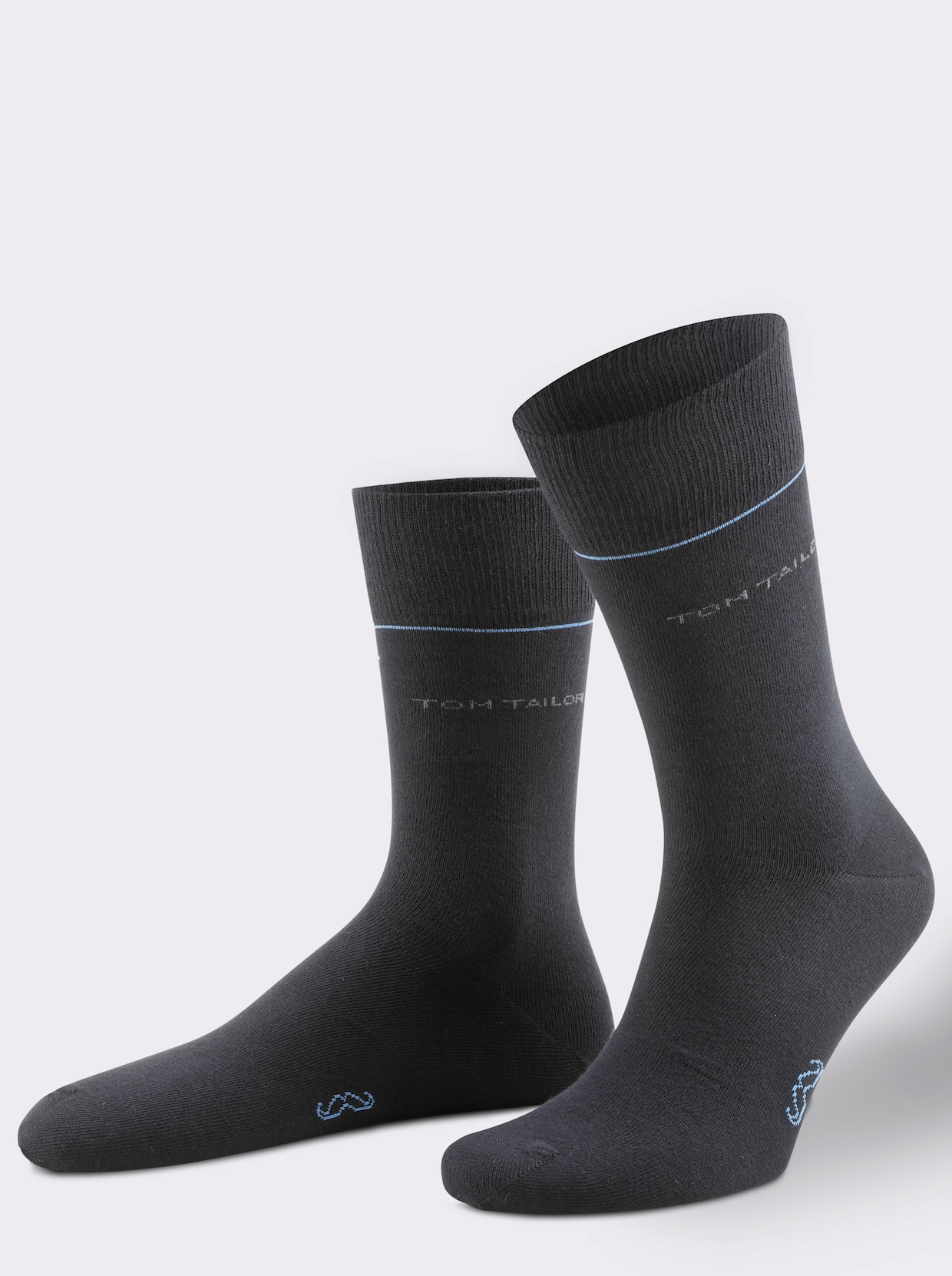 TOM TAILOR Herren-Socken - schwarz-sortiert