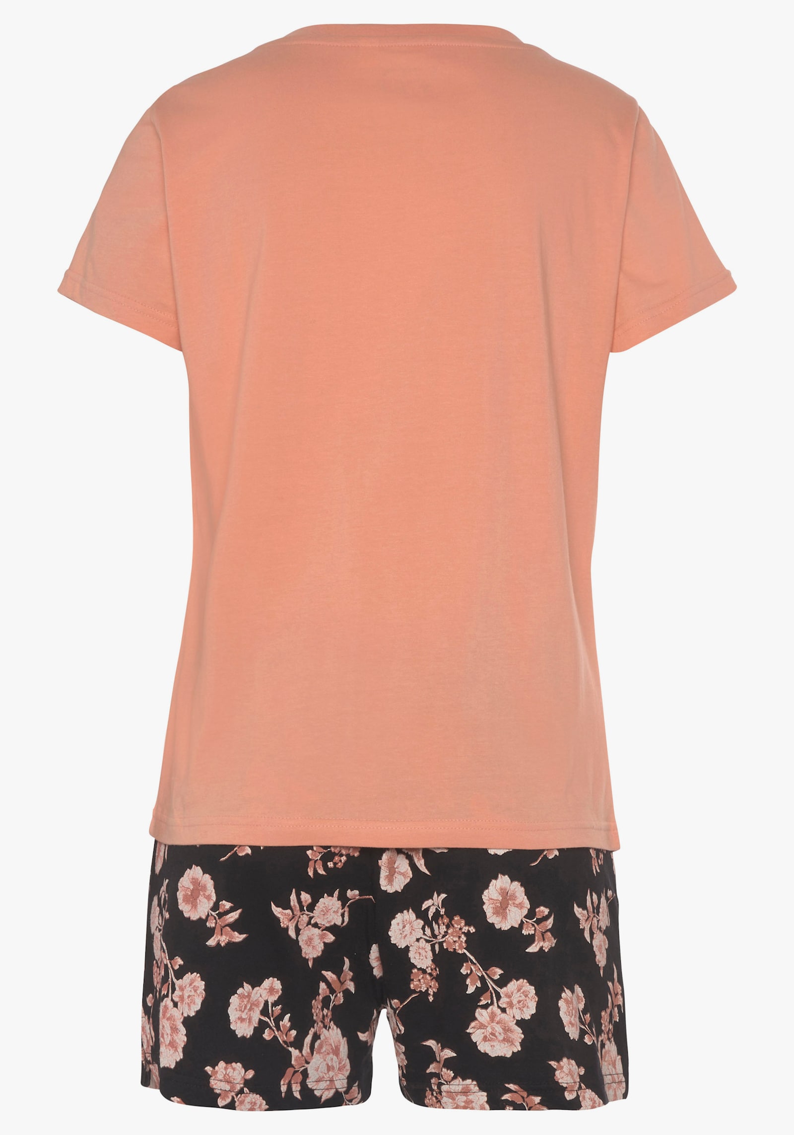Vivance Dreams by Lascana Shorty - rosé schwarz-gemustert