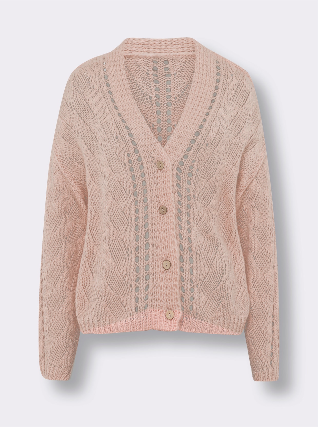 heine veste en tricot - couleur poudre