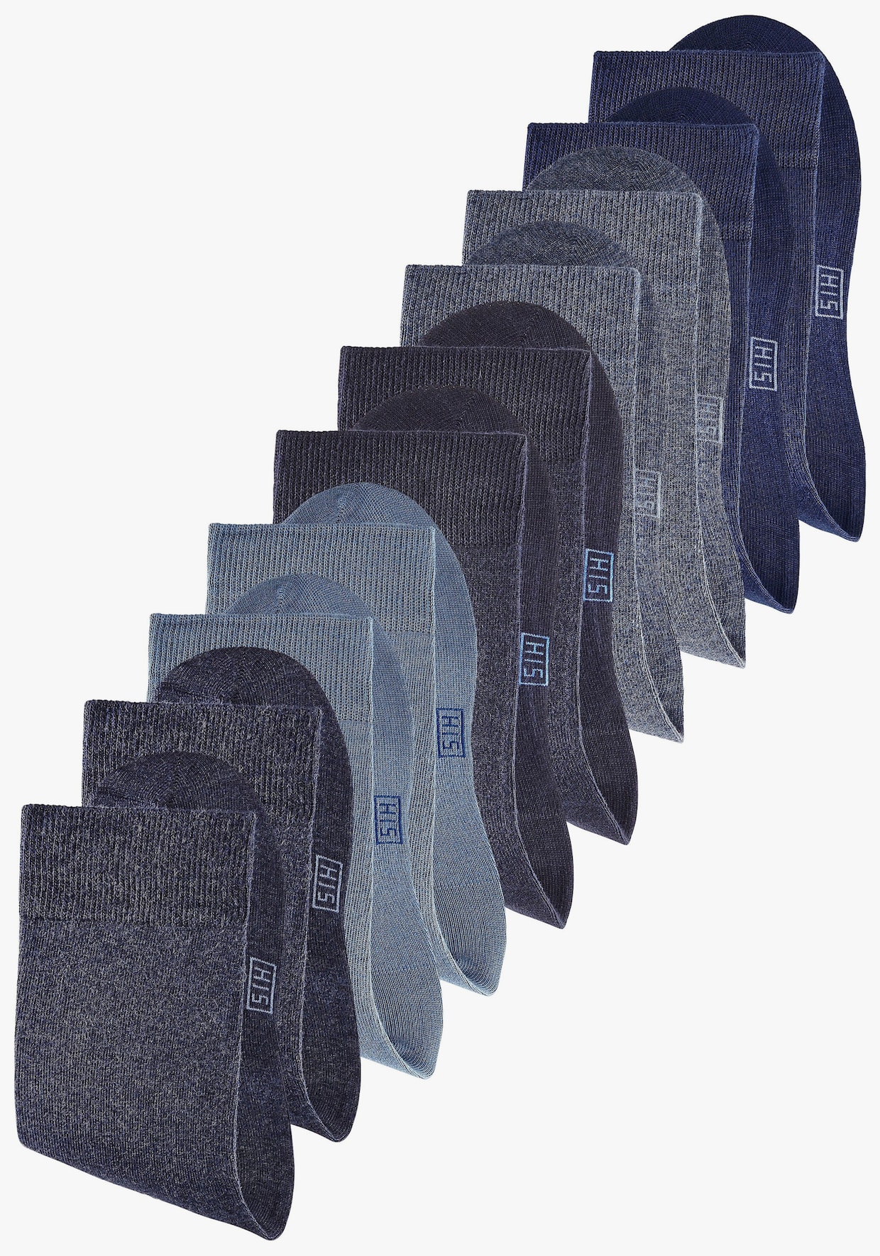 H.I.S Enkelsokken - marine, jeans, donkerblauw